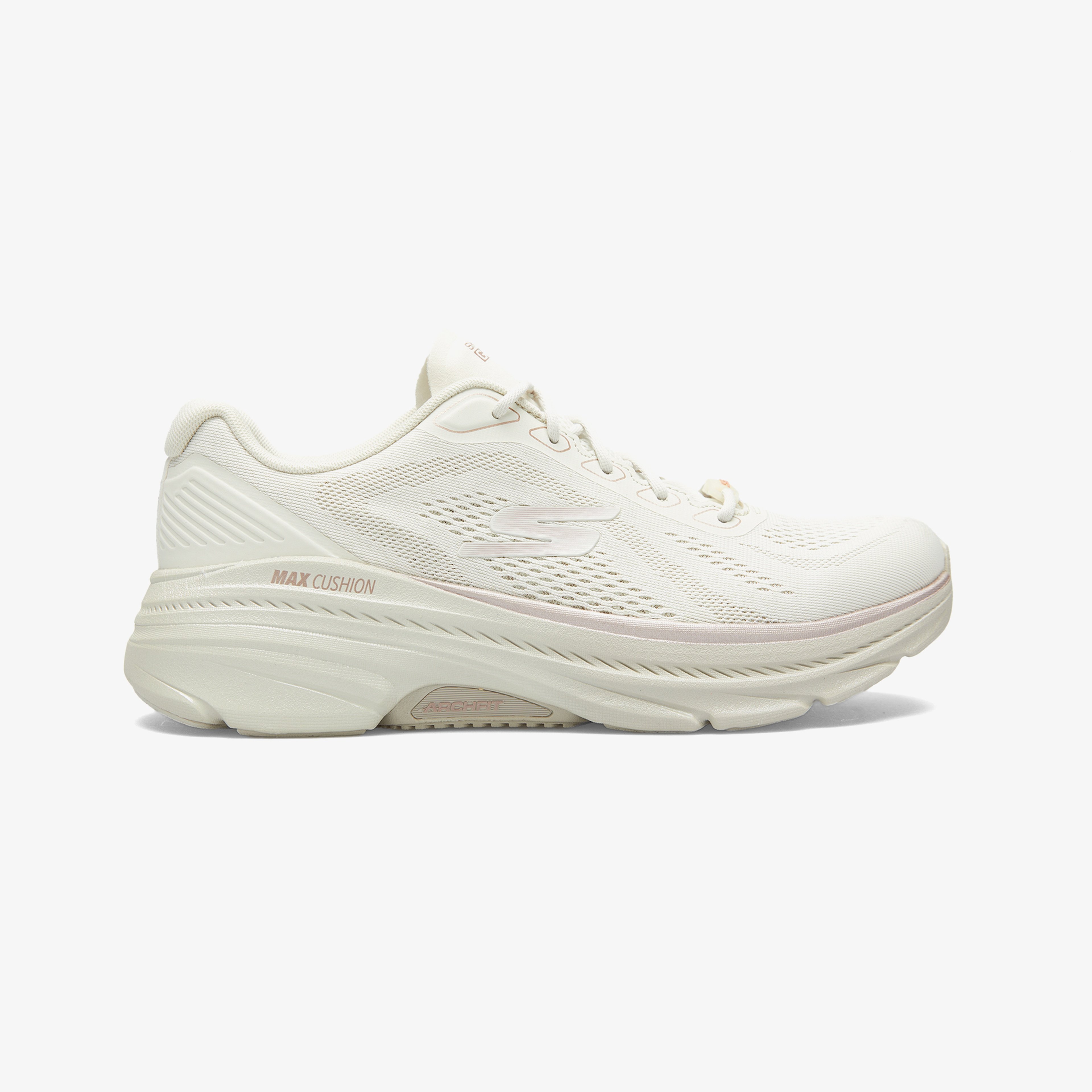 Skechers Max Cushioning 2.0 Arch Fit Kadın Bej Koşu Ayakkabısı