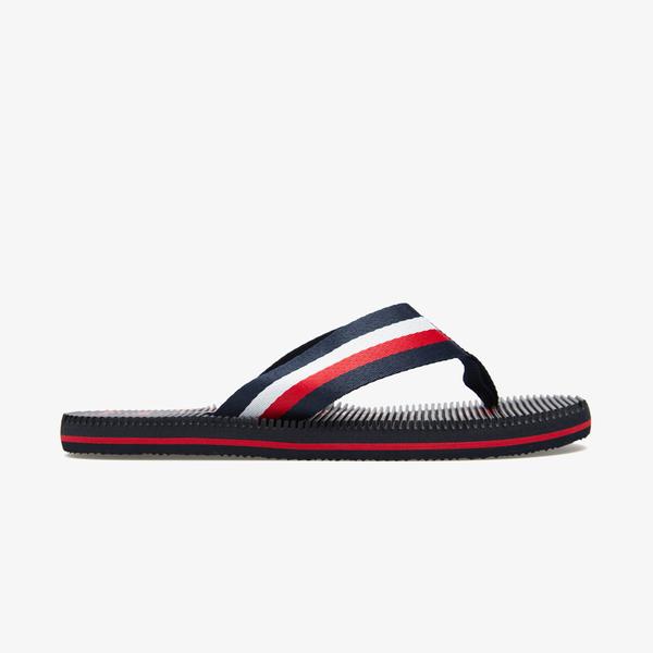 Tommy Hilfiger Logo Massage Erkek Lacivert Terlik