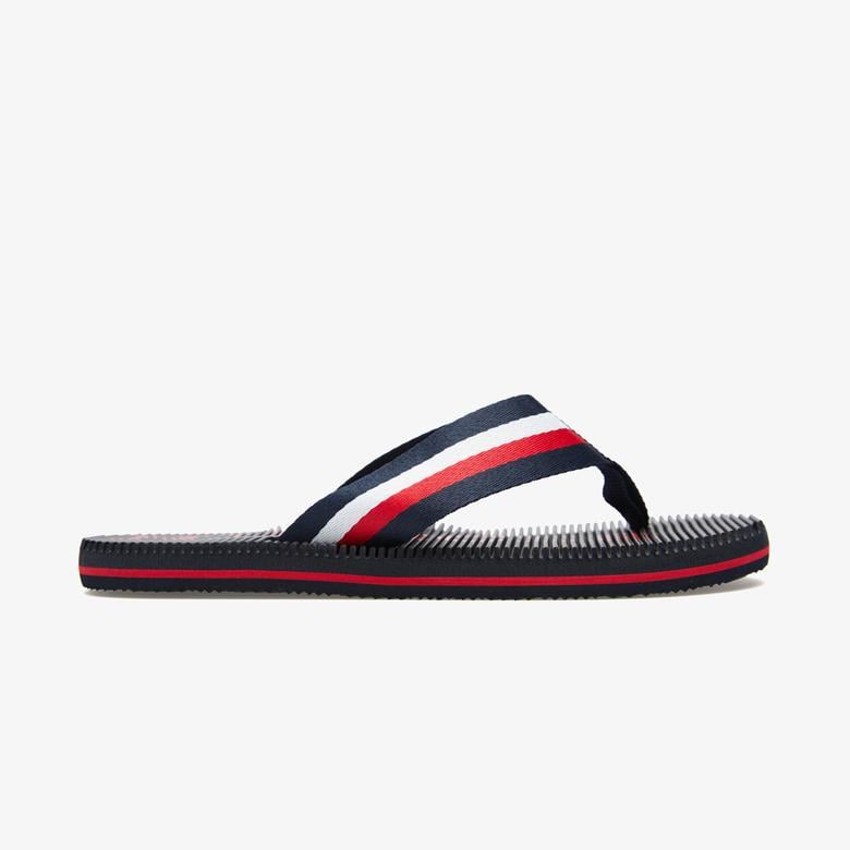 Tommy Hilfiger Logo Massage Erkek Lacivert Terlik