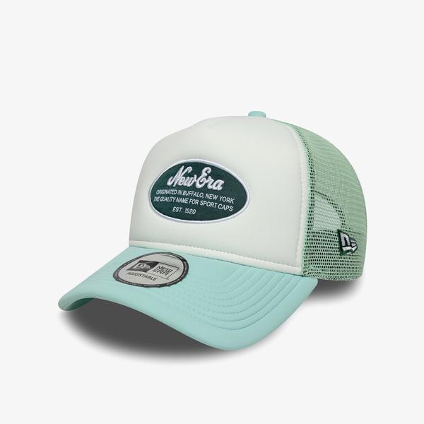 New Era Oval Foam Patch Kadın Yeşil Şapka