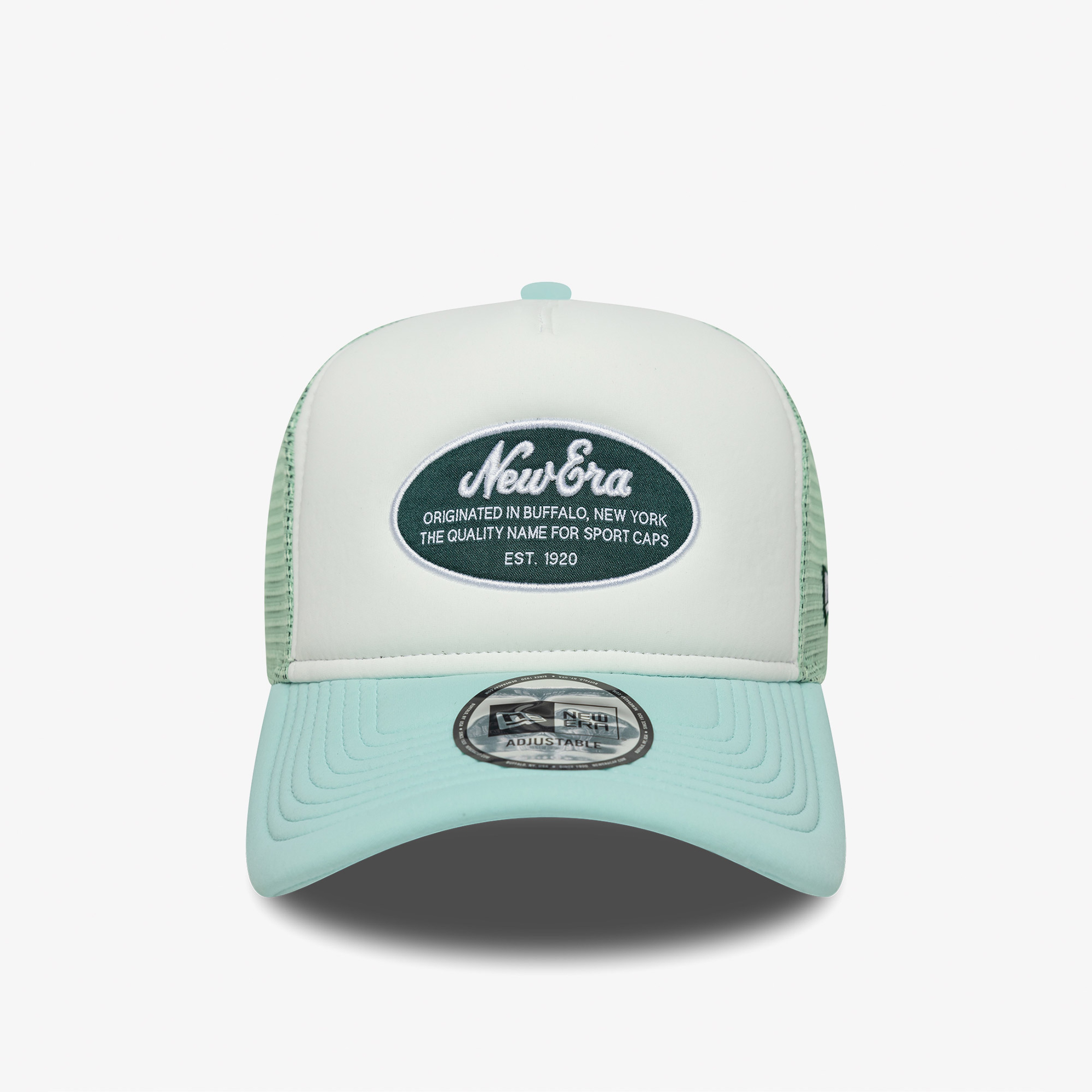 New Era Oval Foam Patch Kadın Yeşil Şapka