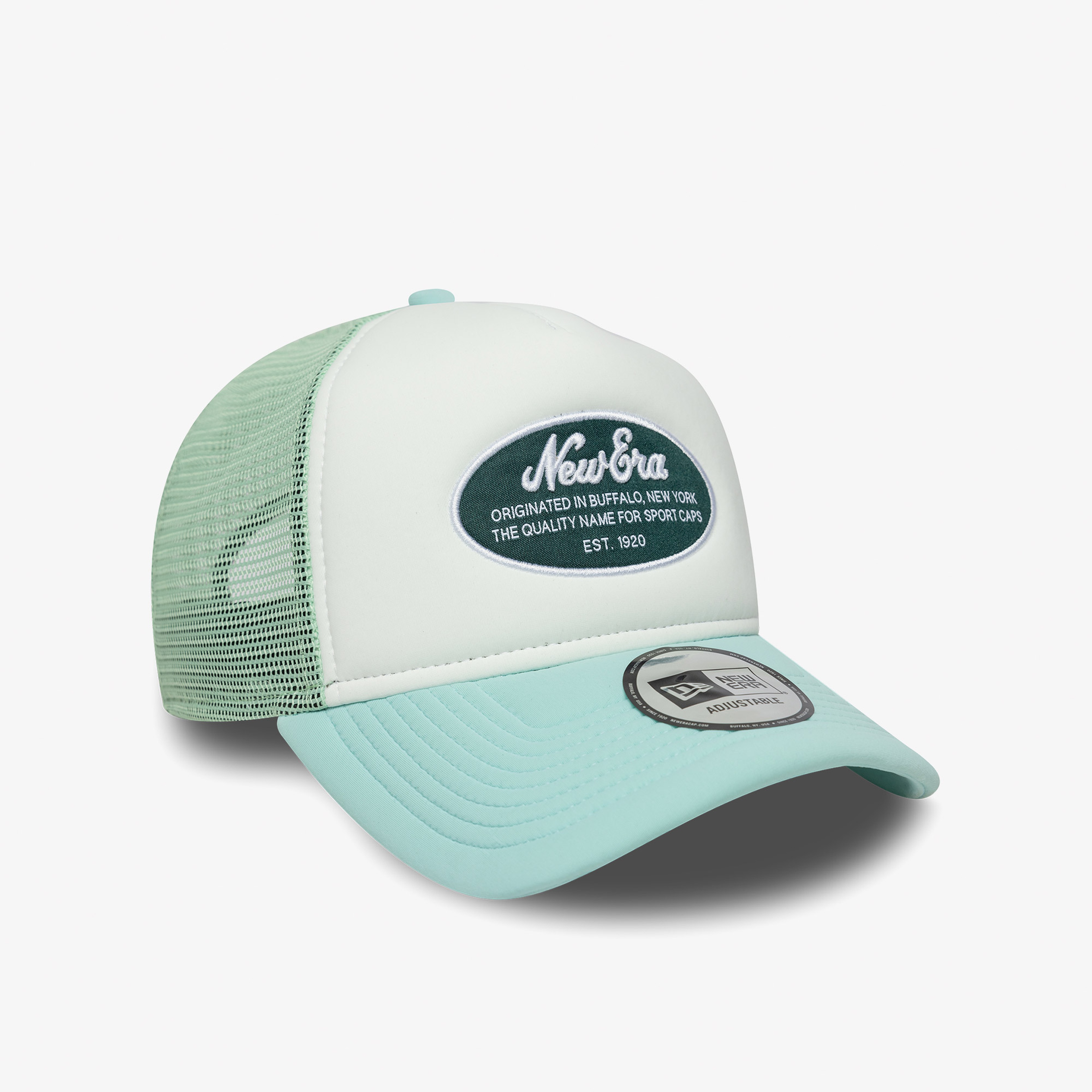 New Era Oval Foam Patch Kadın Yeşil Şapka