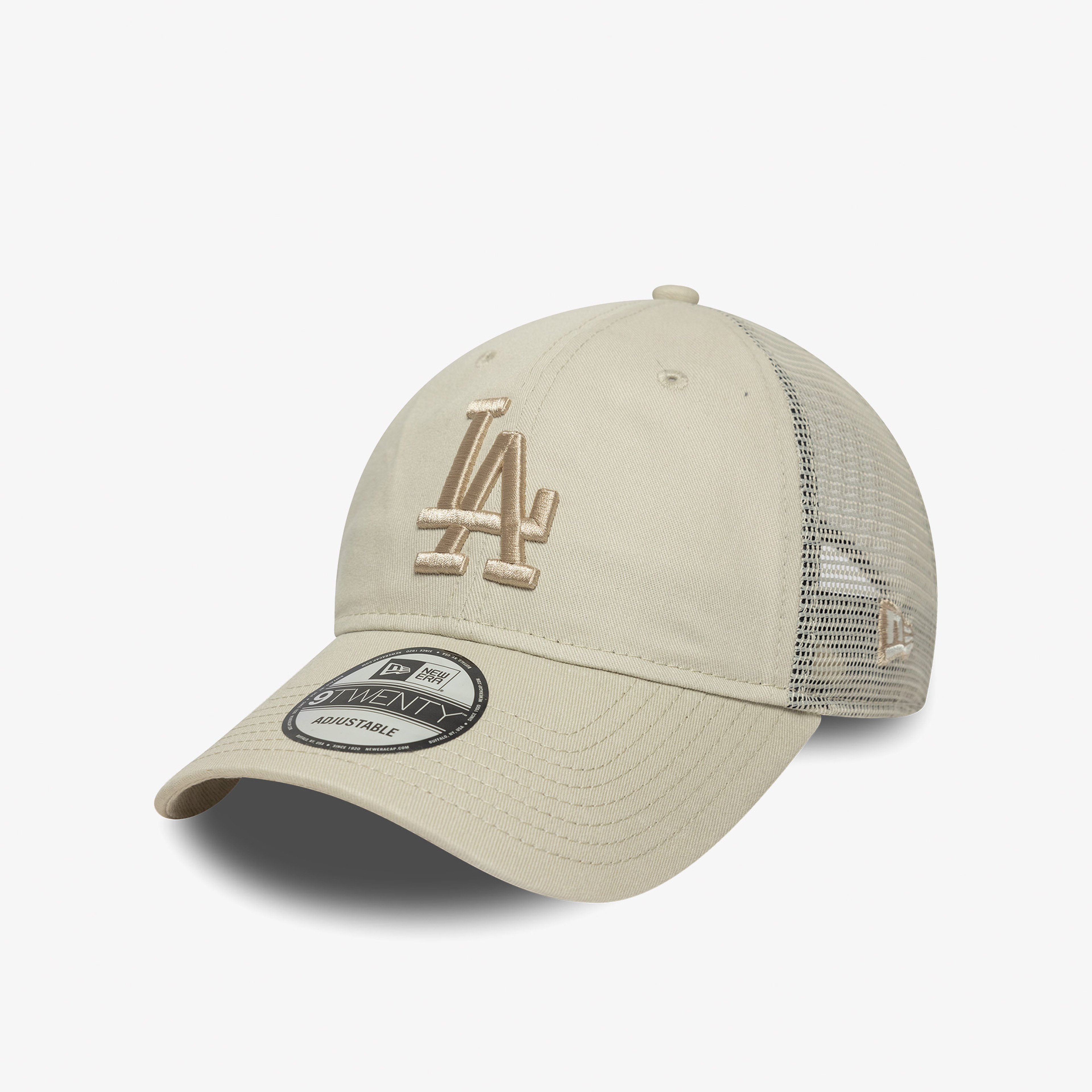 New Era Mlb Washed LA Dodgers Unisex Bej Şapka