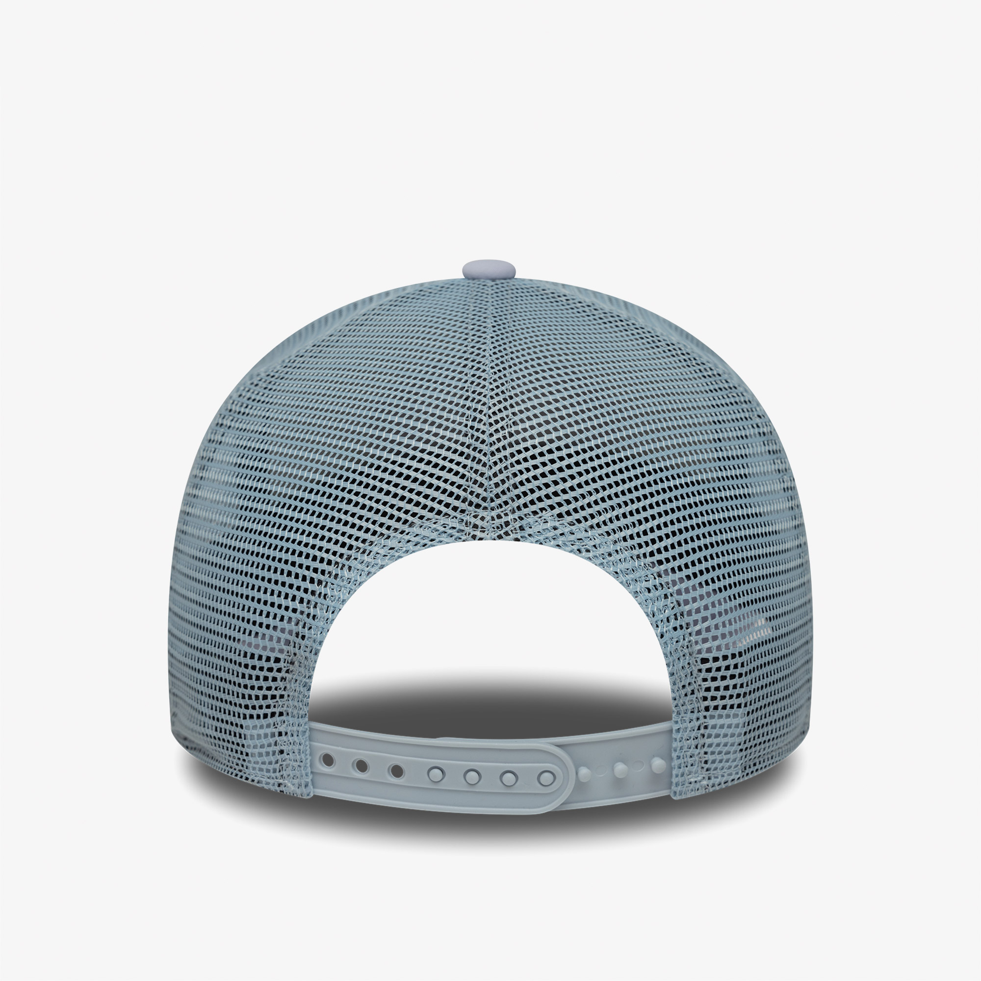 New Era Oval Foam Patch Trucker Kadın Mavi/Beyaz Şapka