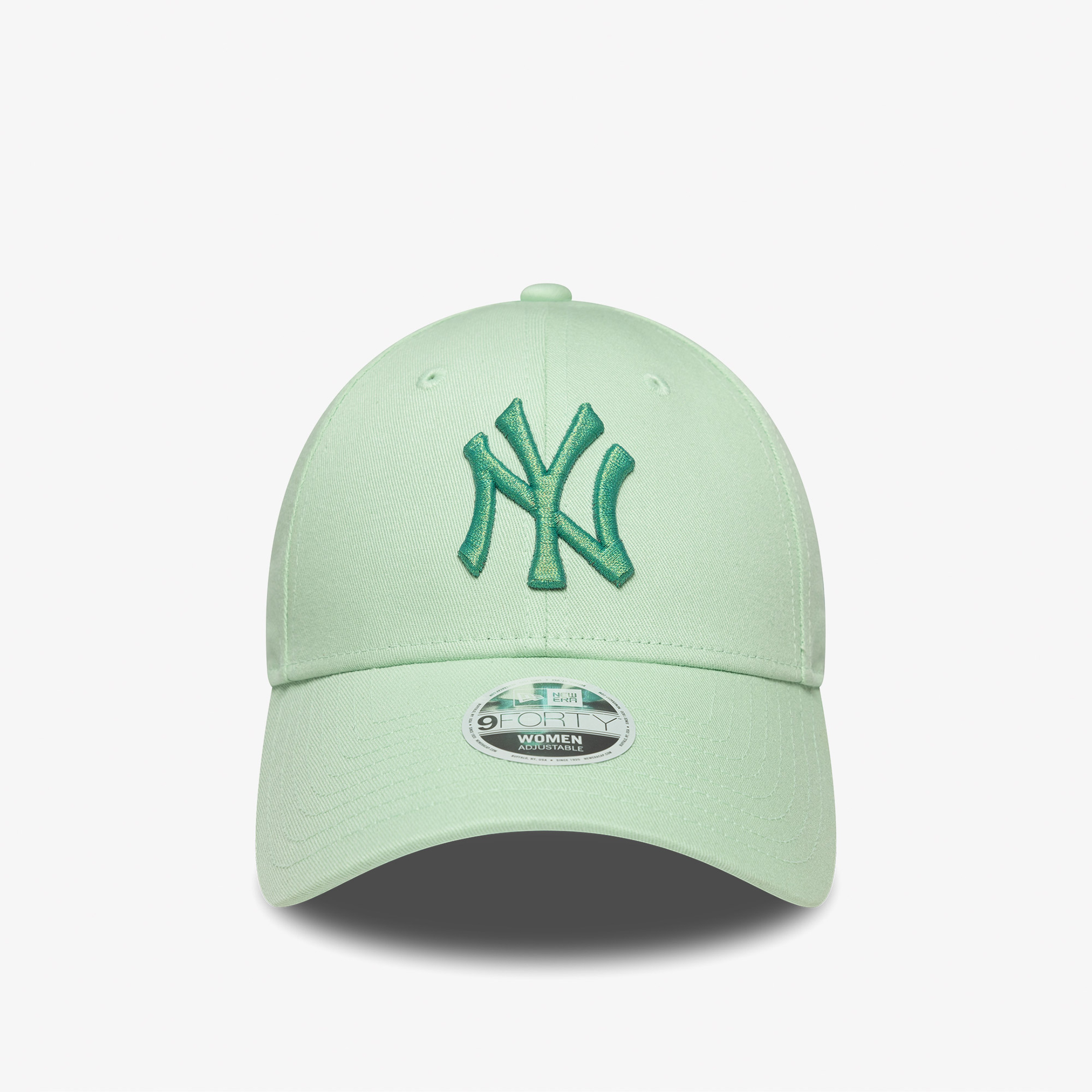 New Era Metallic 9Forty New York Yankees Kadın Yeşil Şapka