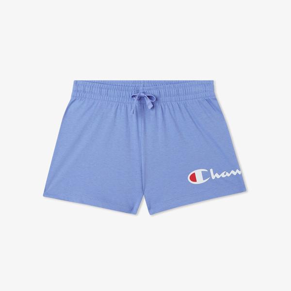 Champion Lightweight Cotton Çocuk Mor Şort