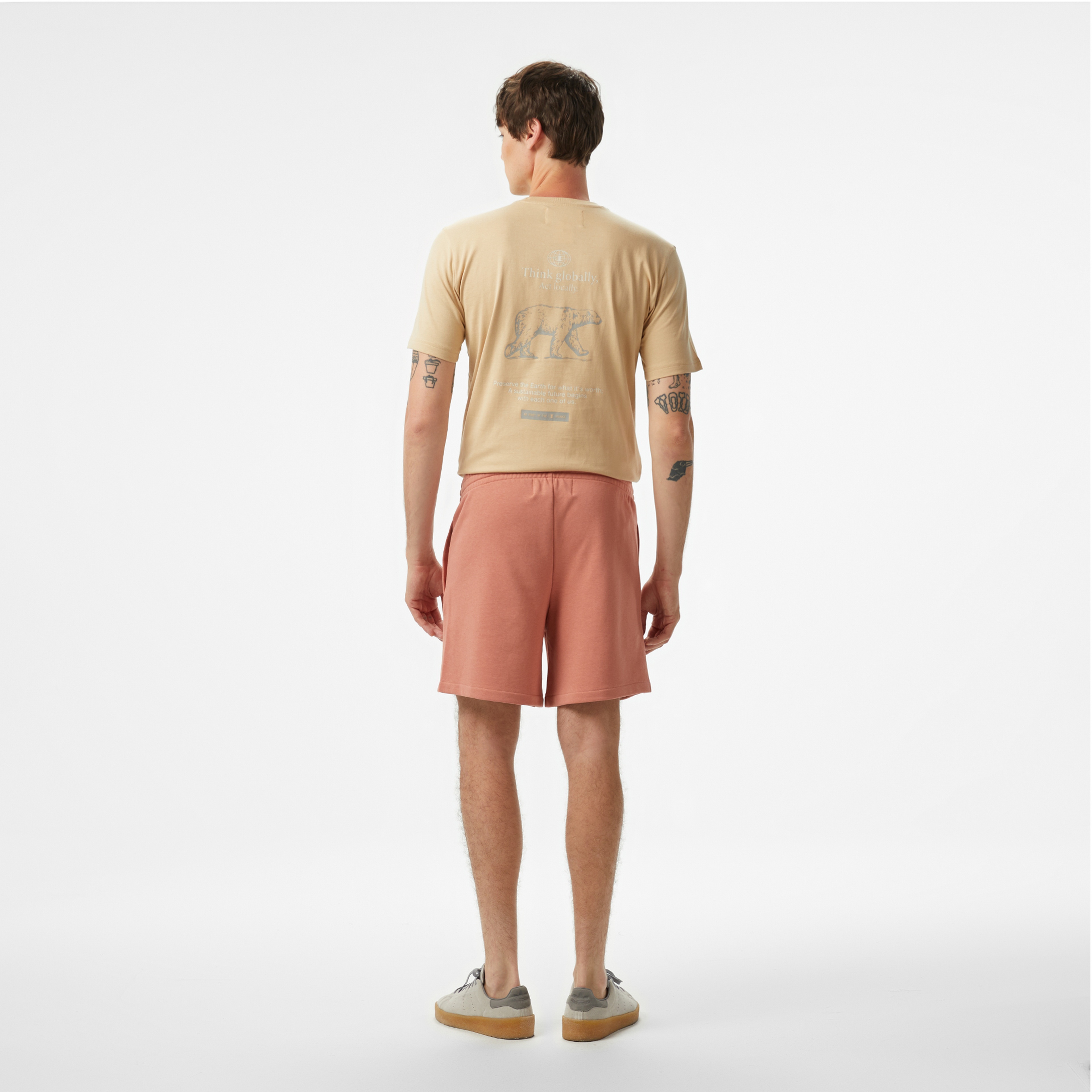 Champion Erkek Pembe Şort