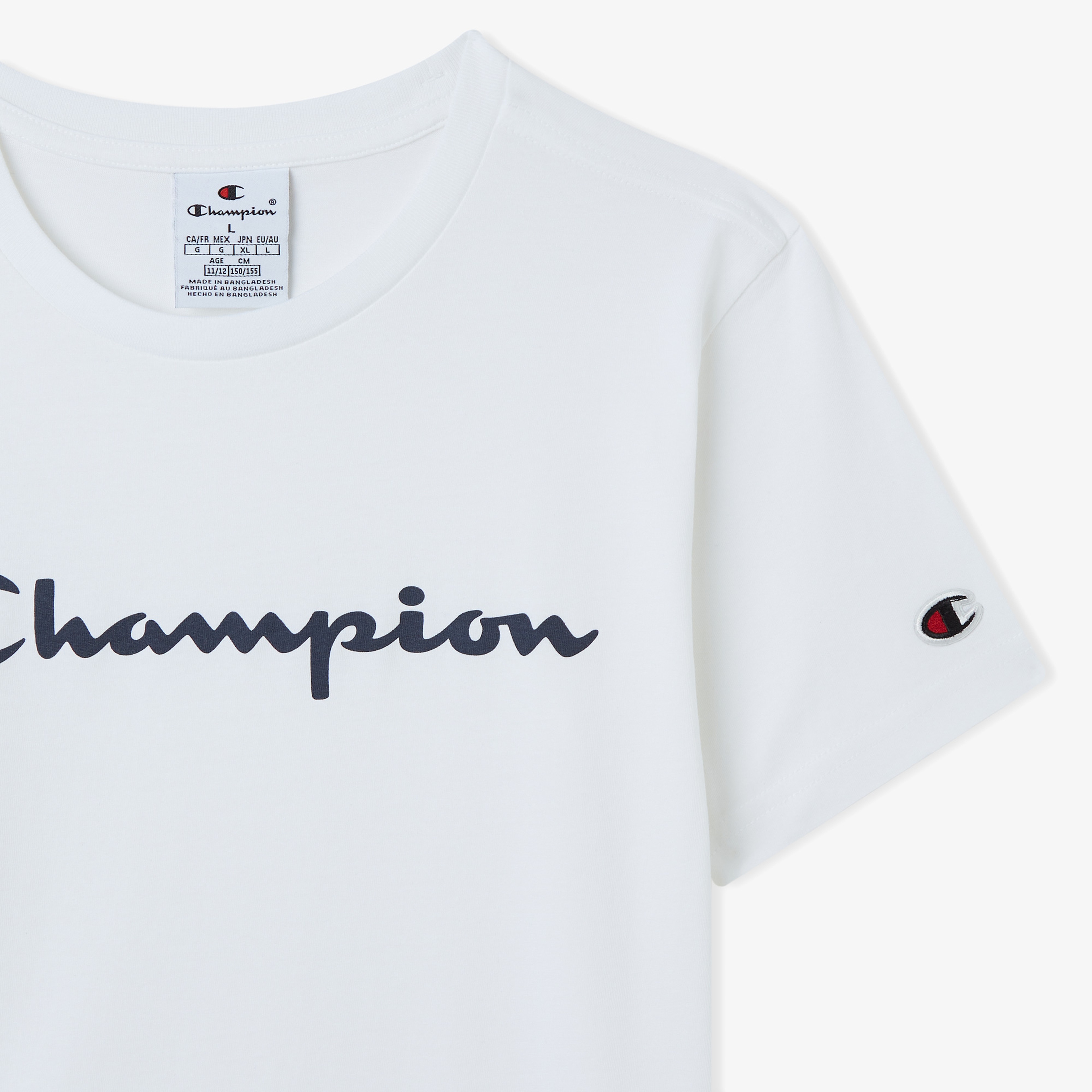 Champion Icons Çocuk Beyaz T-Shirt