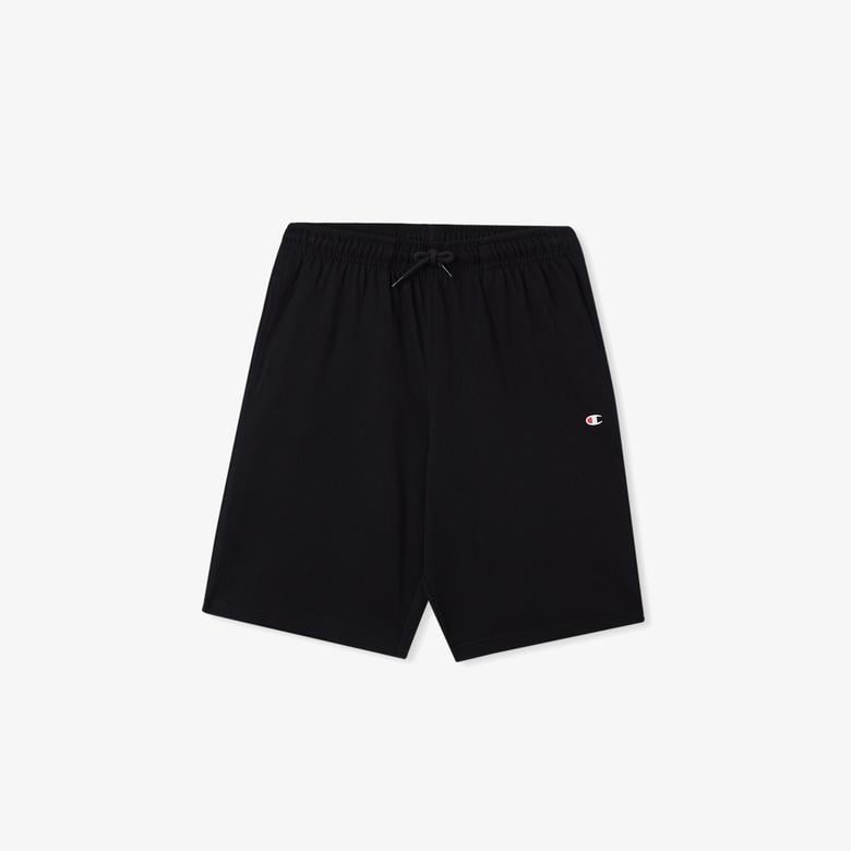 Champion Lightweight Cotton Çocuk Siyah Şort