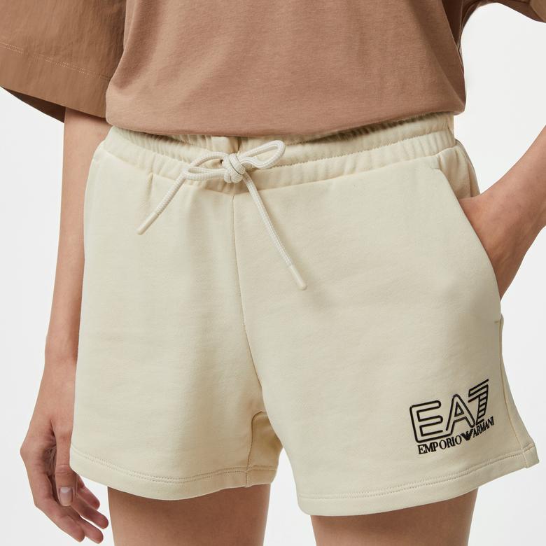 Emporio Armani Kadın Bej Şort