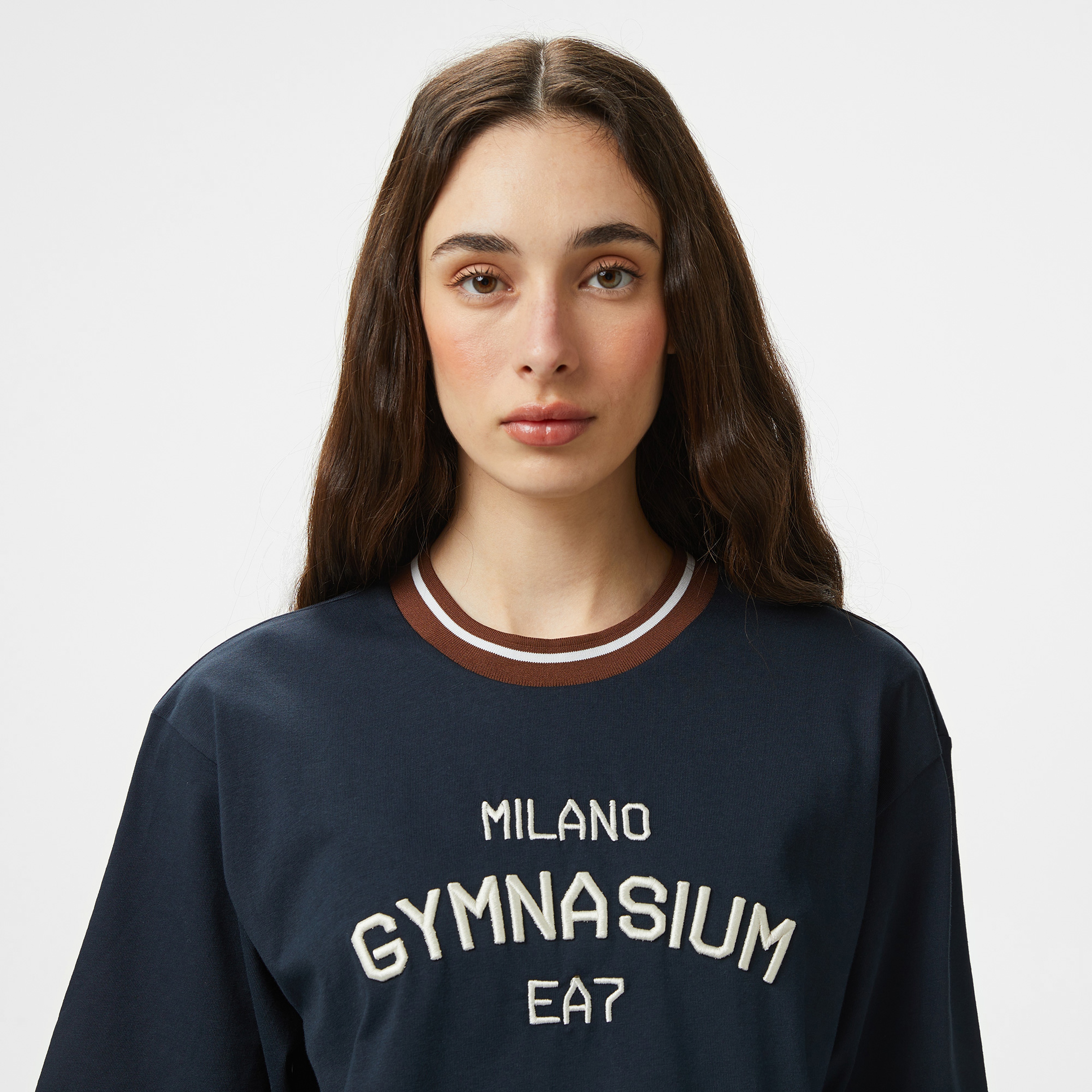 Emporio Armani Regular Fit Kadın Siyah Polo