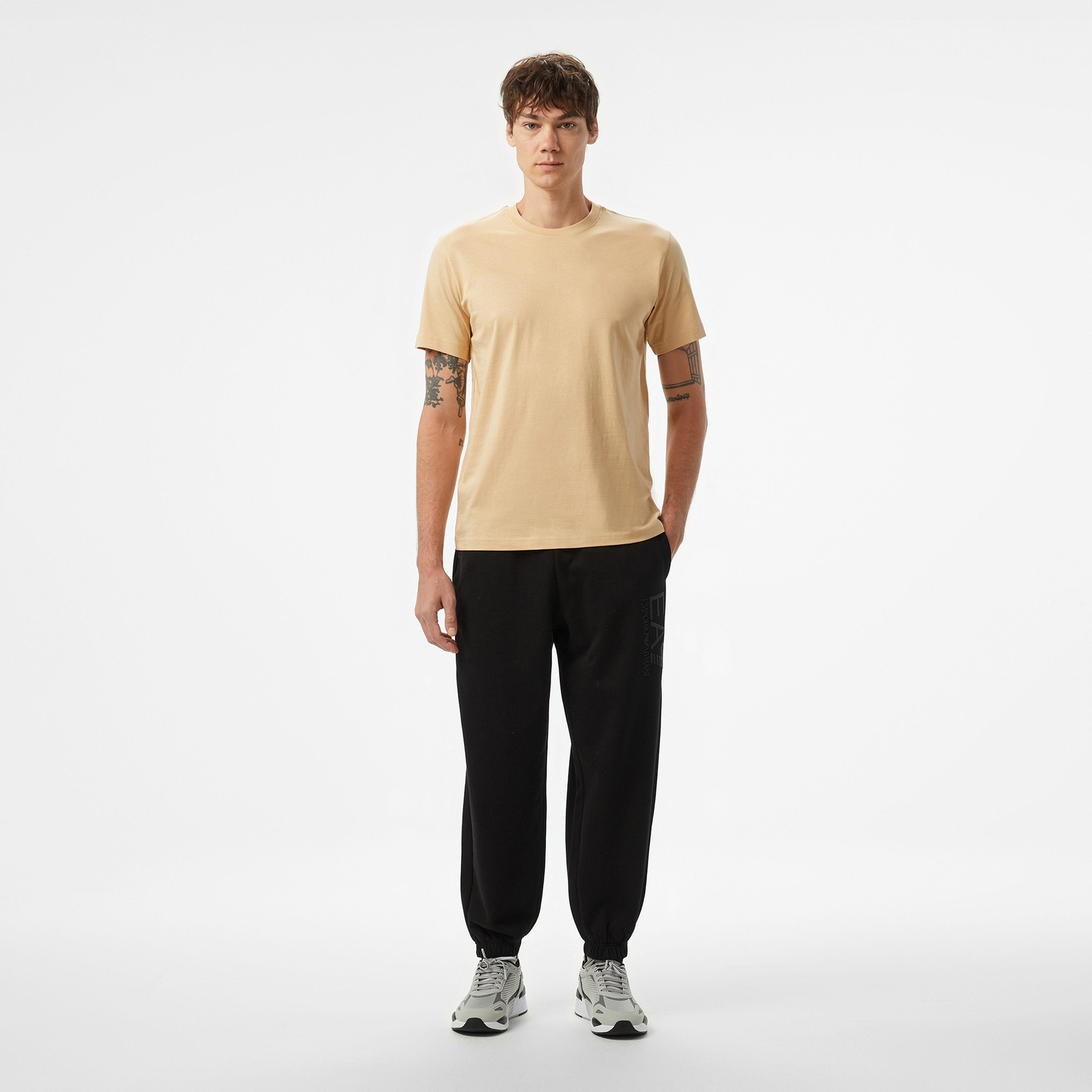 Emporio Armani Erkek Siyah Eşofman Altı