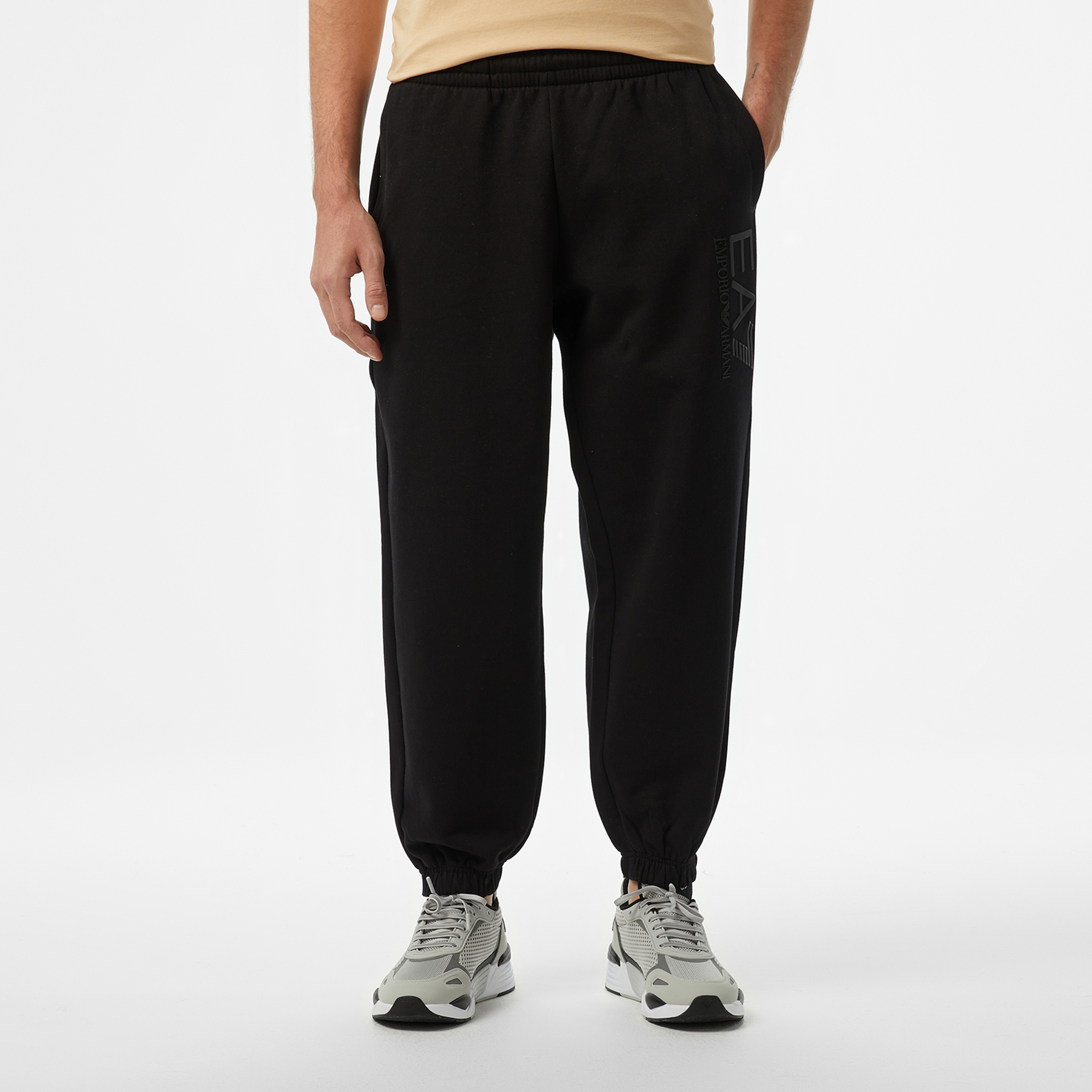 Emporio Armani Erkek Siyah Eşofman Altı