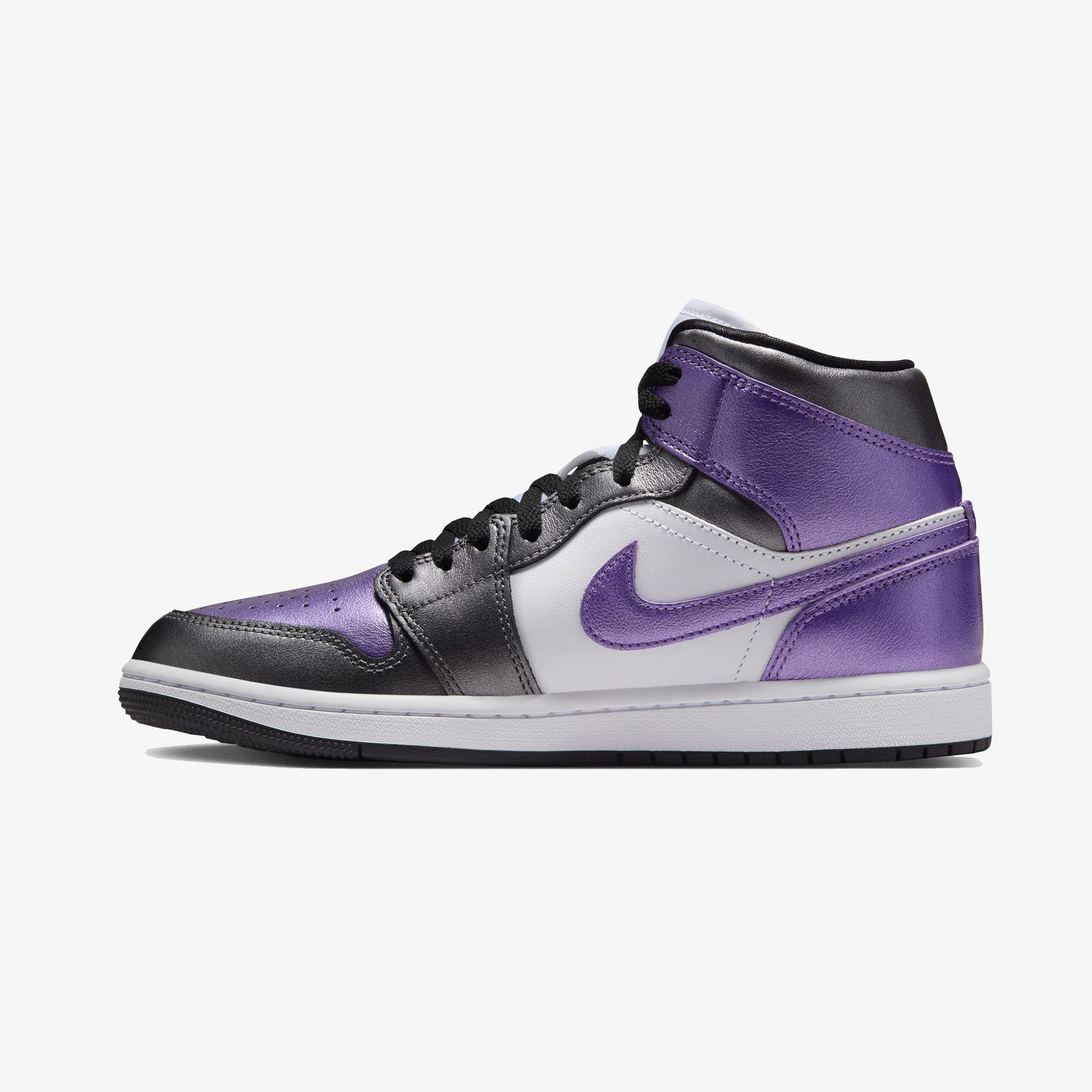 Nike Air Jordan 1 Mid SE Kadın Mor Sneaker