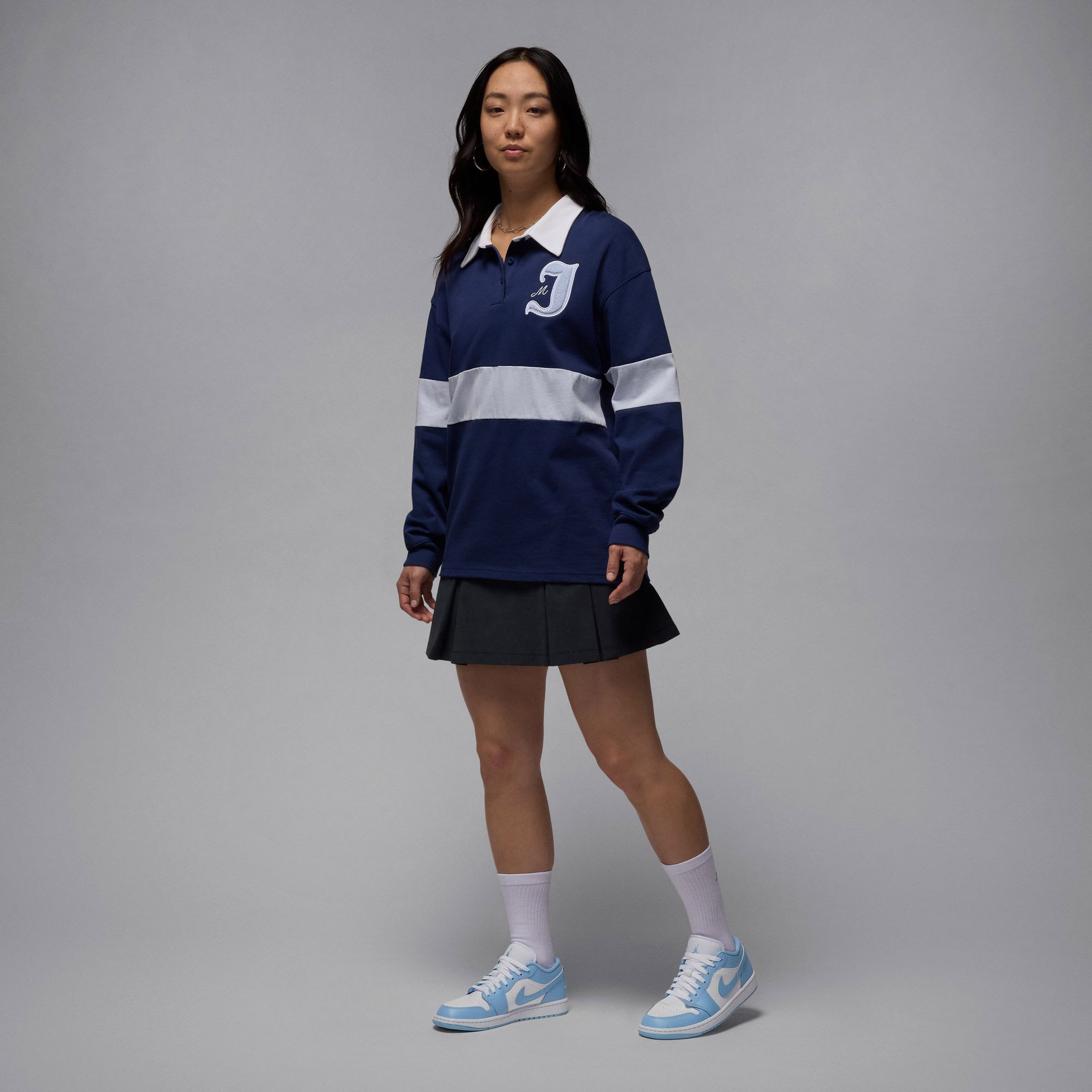 Nike Air Jordan 1 Low SE Kadın Mavi Sneaker