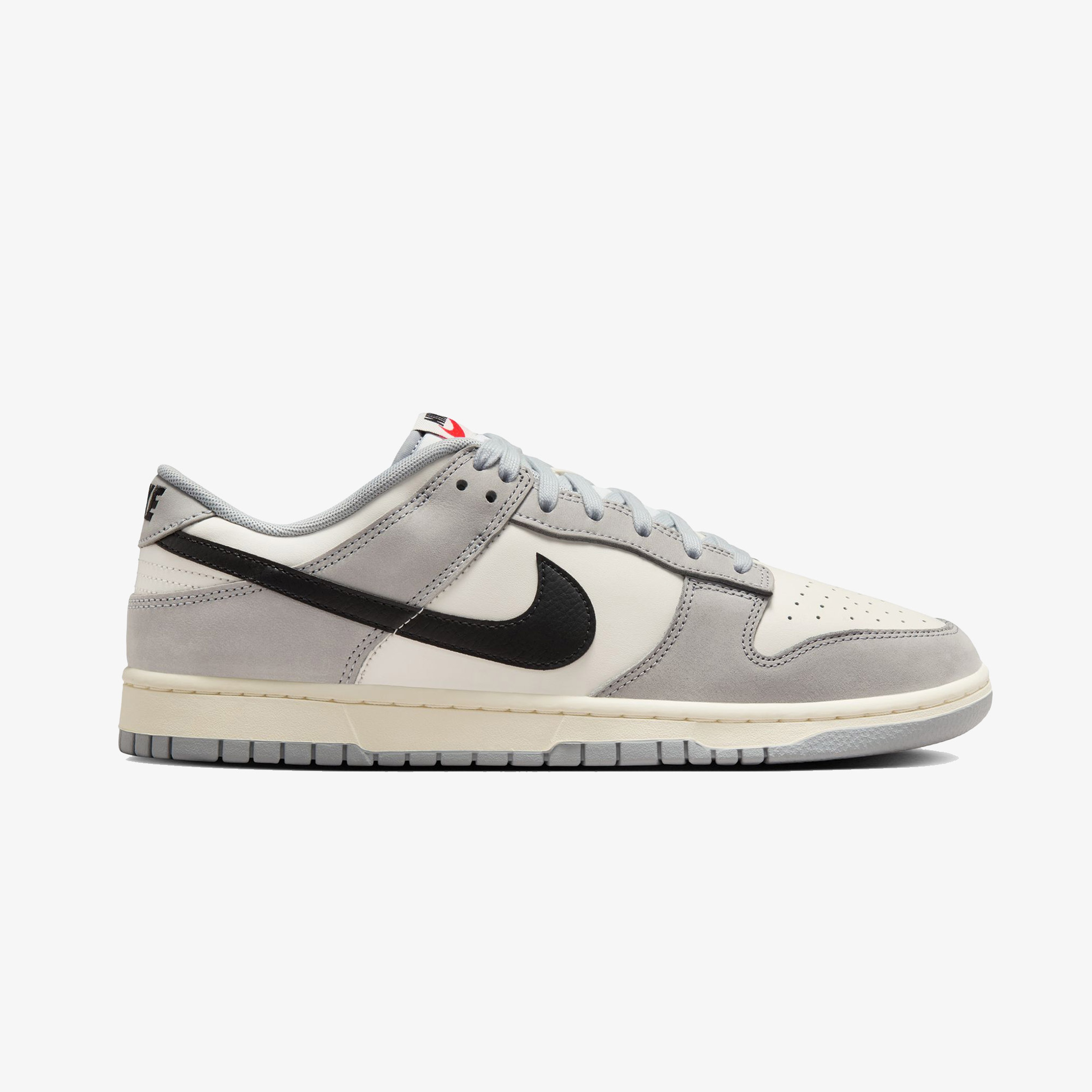 Nike Dunk Low Erkek Gri/Beyaz Sneaker