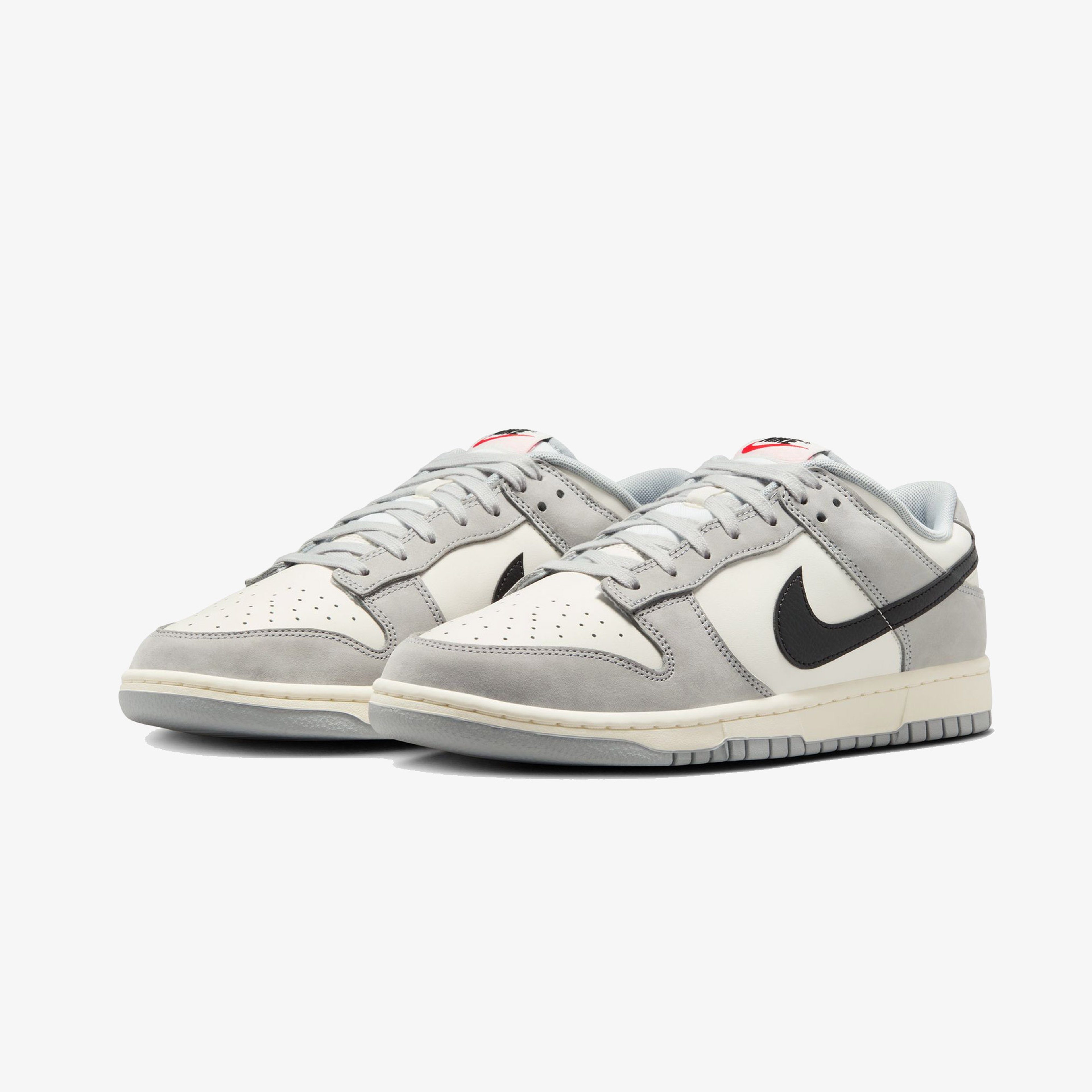 Nike Dunk Low Erkek Gri/Beyaz Sneaker