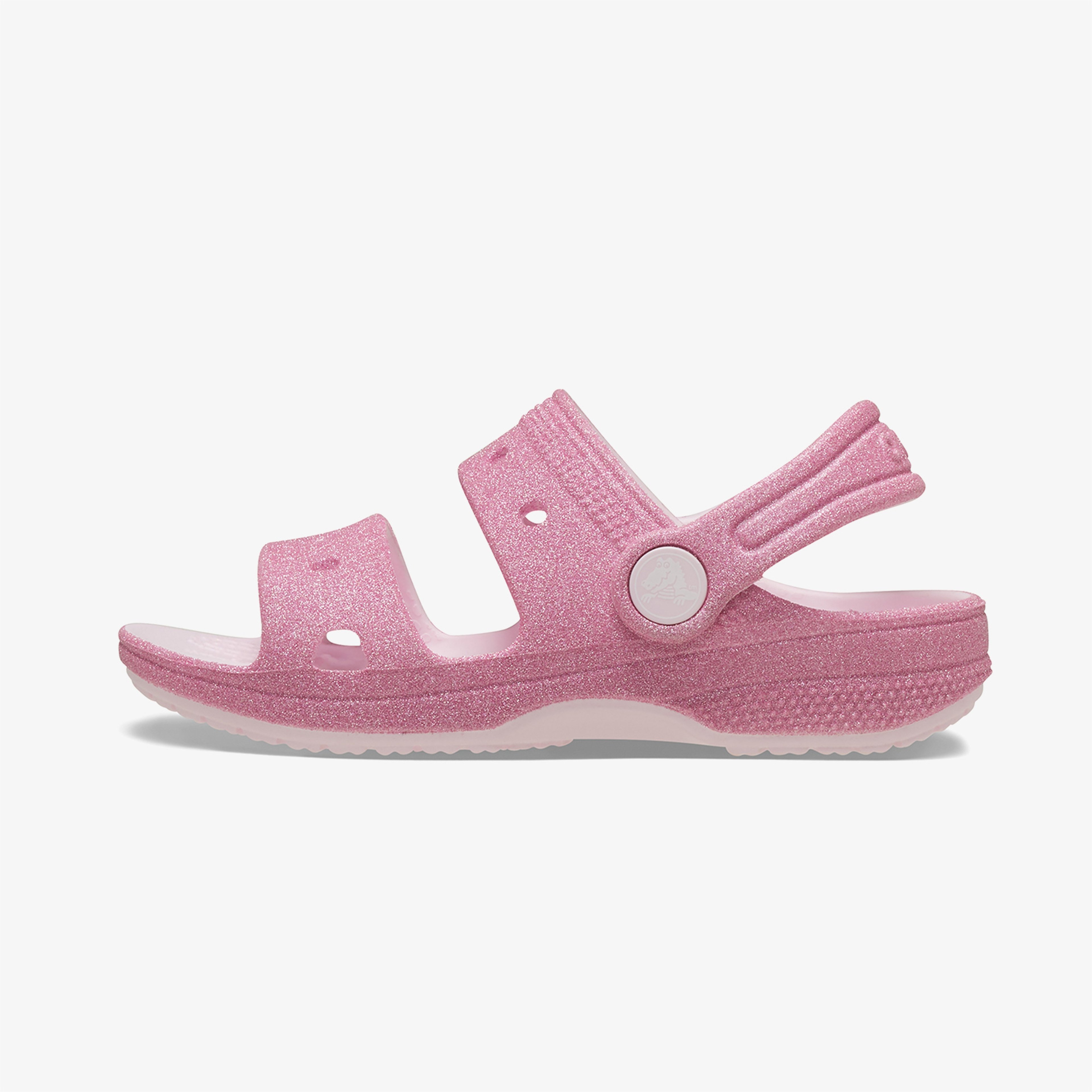 Crocs Classic Glitter Çocuk Pembe Sandalet