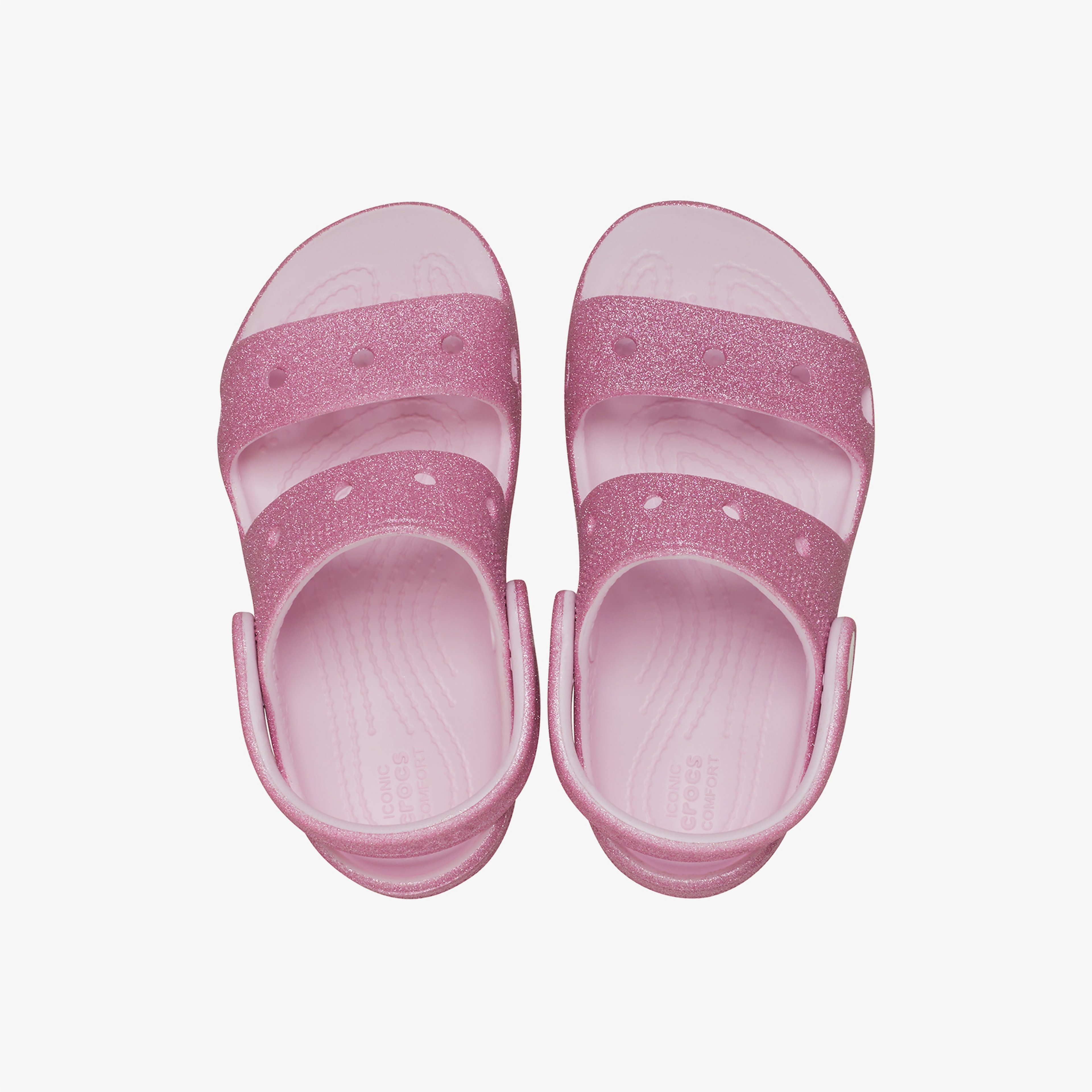 Crocs Classic Glitter Çocuk Pembe Sandalet