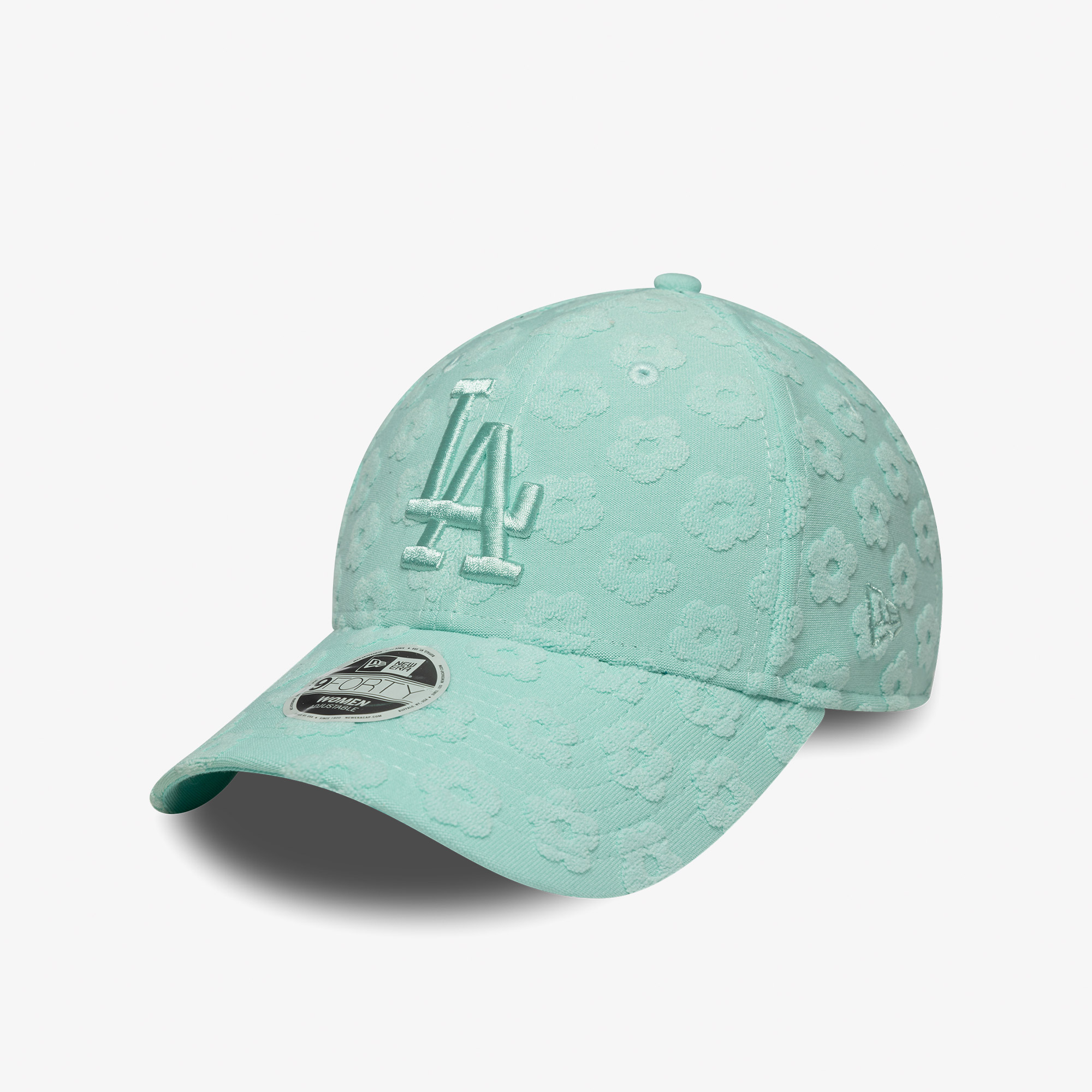 New Era Floral Towelling 9Forty Losdod Pmg Unisex Yeşil Şapka