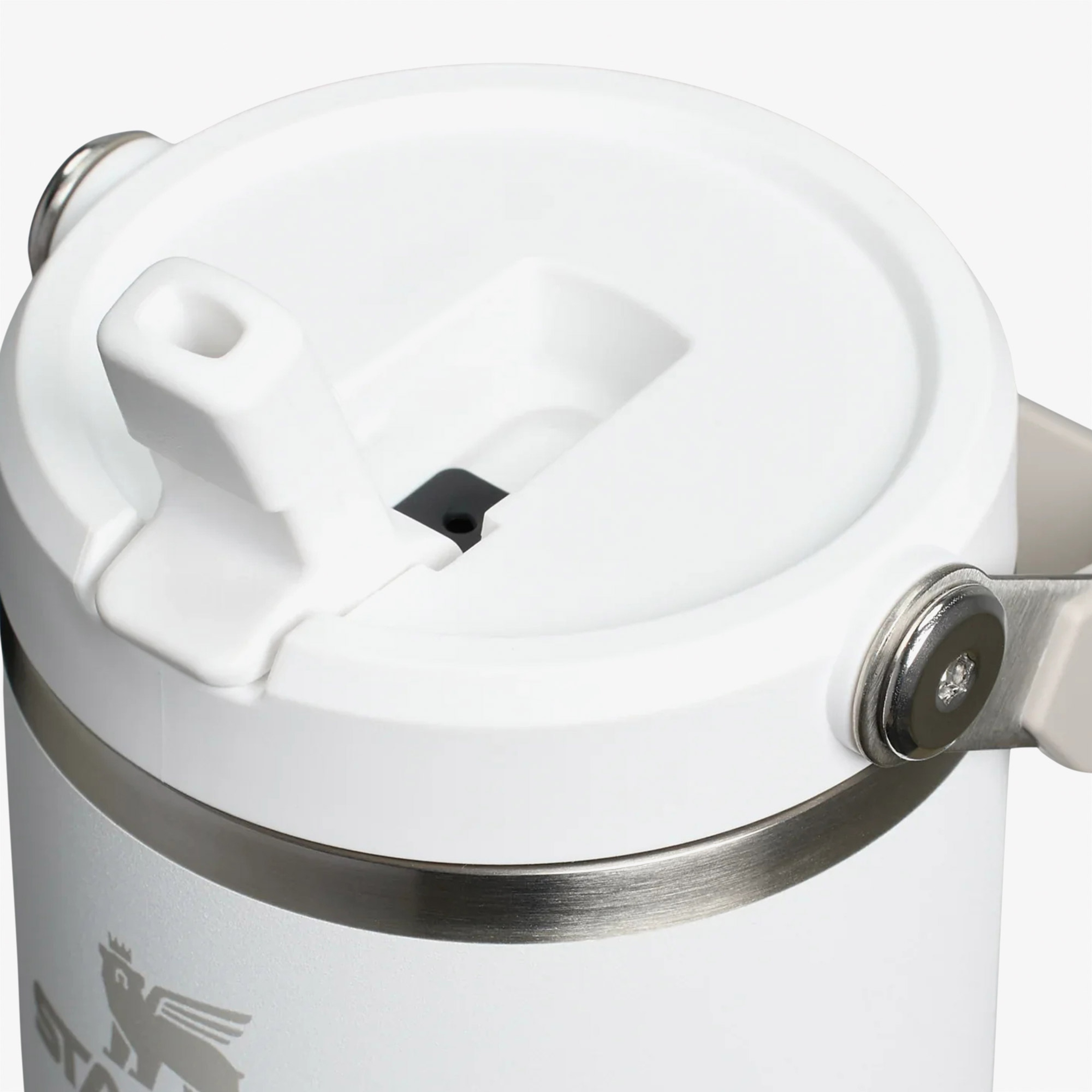 Stanley The IceFlow Flip Straw 2.0 Tumbler 0.6L Beyaz Termos