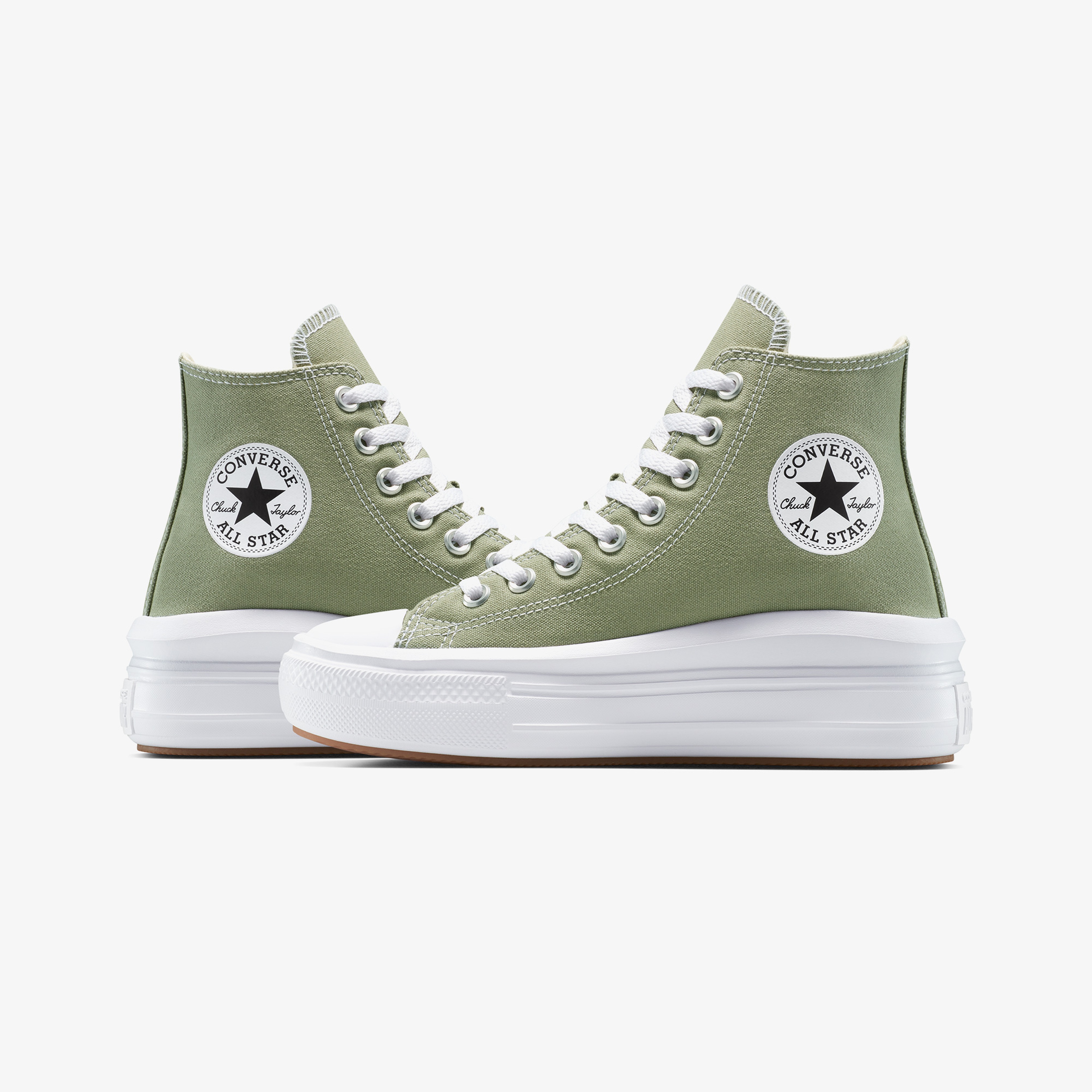 Converse Chuck Taylor All Star Move Platform Kadın Haki Sneaker