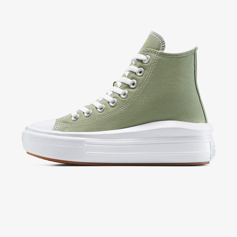 Converse Chuck Taylor All Star Move Platform Kadın Haki Sneaker