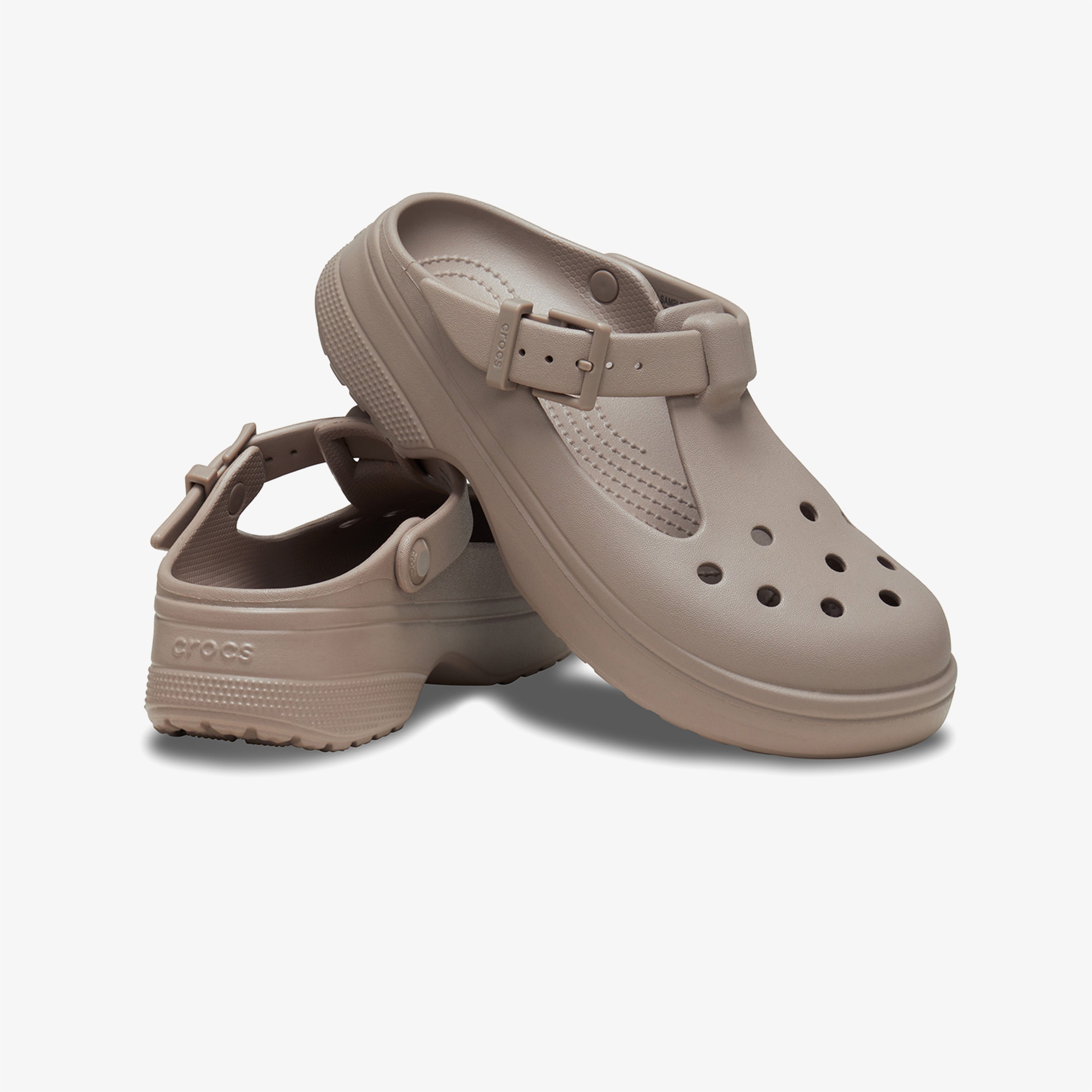 Crocs Classic Mary Jane Clog Unisex Bej Terlik