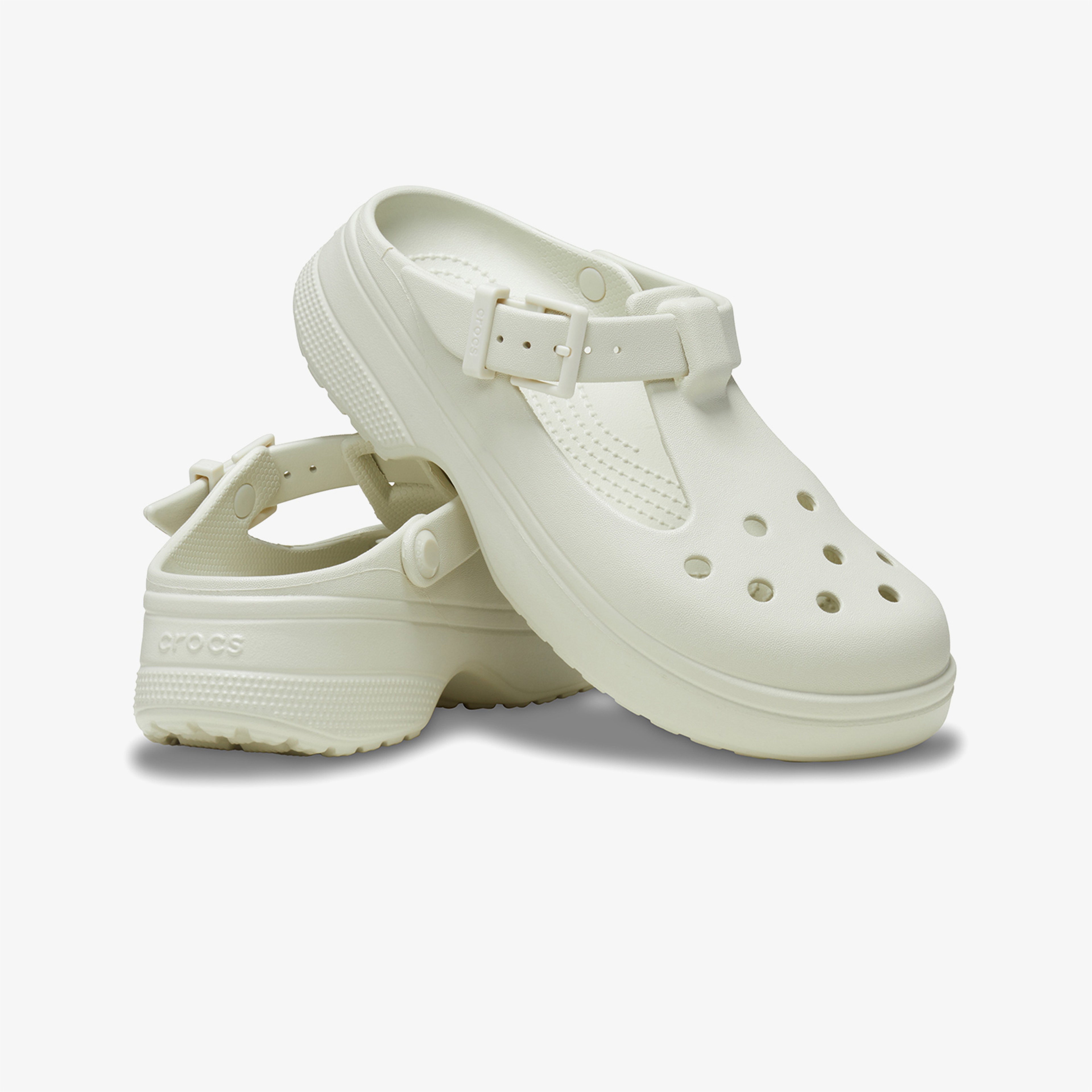 Crocs Classic Mary Jane Clog Unisex Bej Terlik