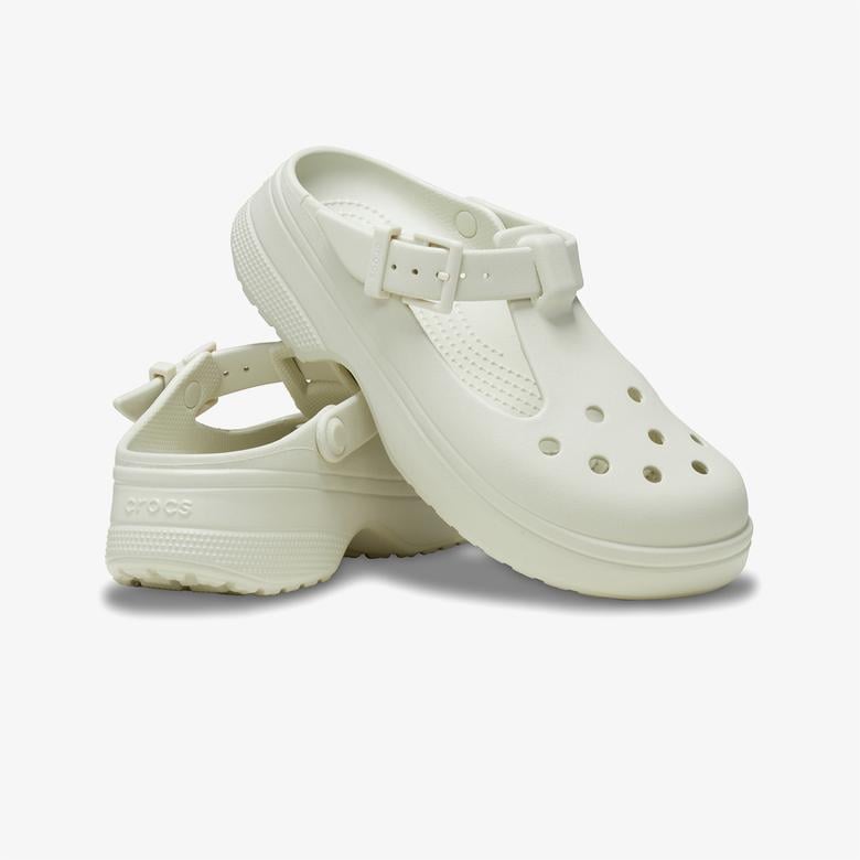 Crocs Classic Mary Jane Clog Unisex Bej Terlik