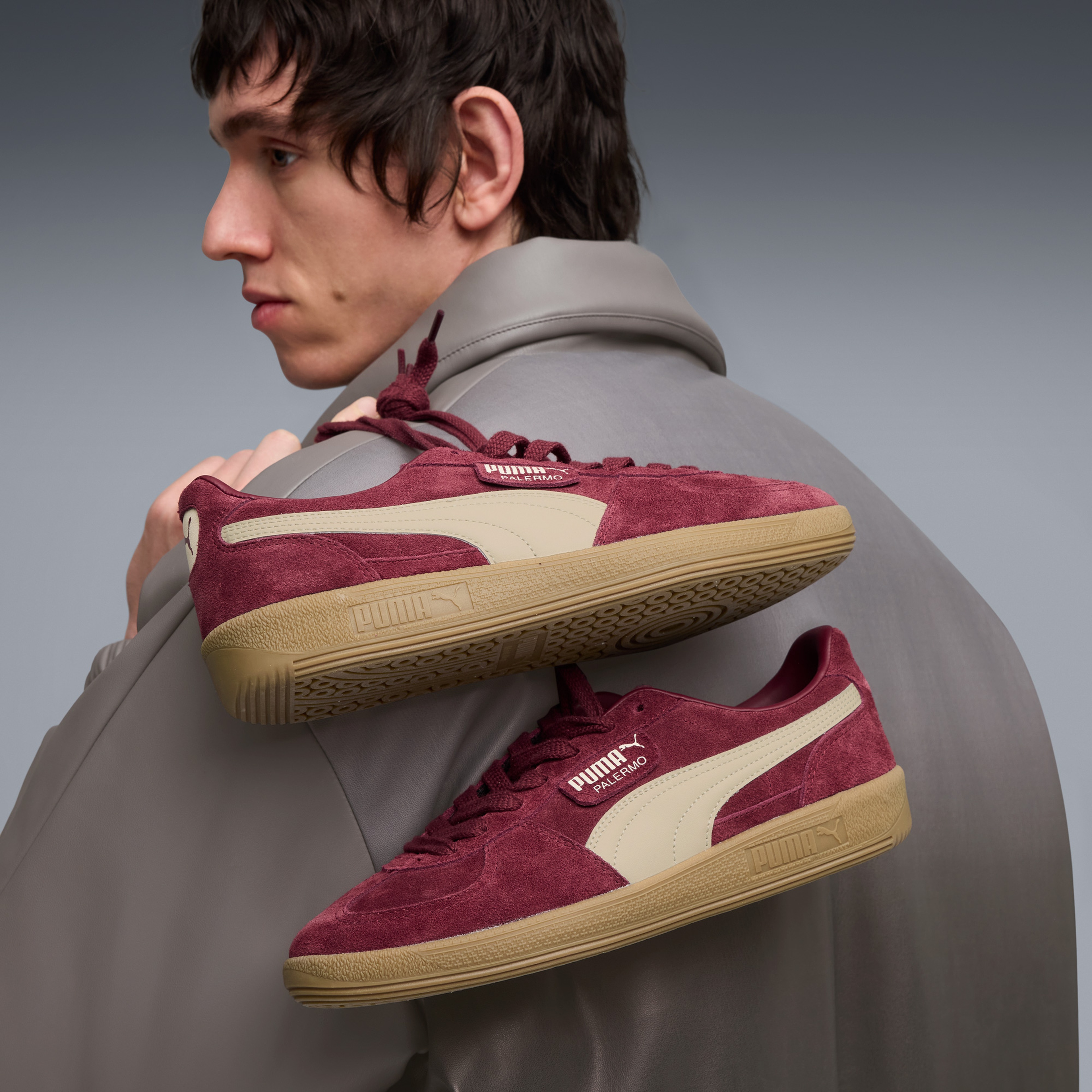 Puma Palermo Unisex Bordo Spor Ayakkabı