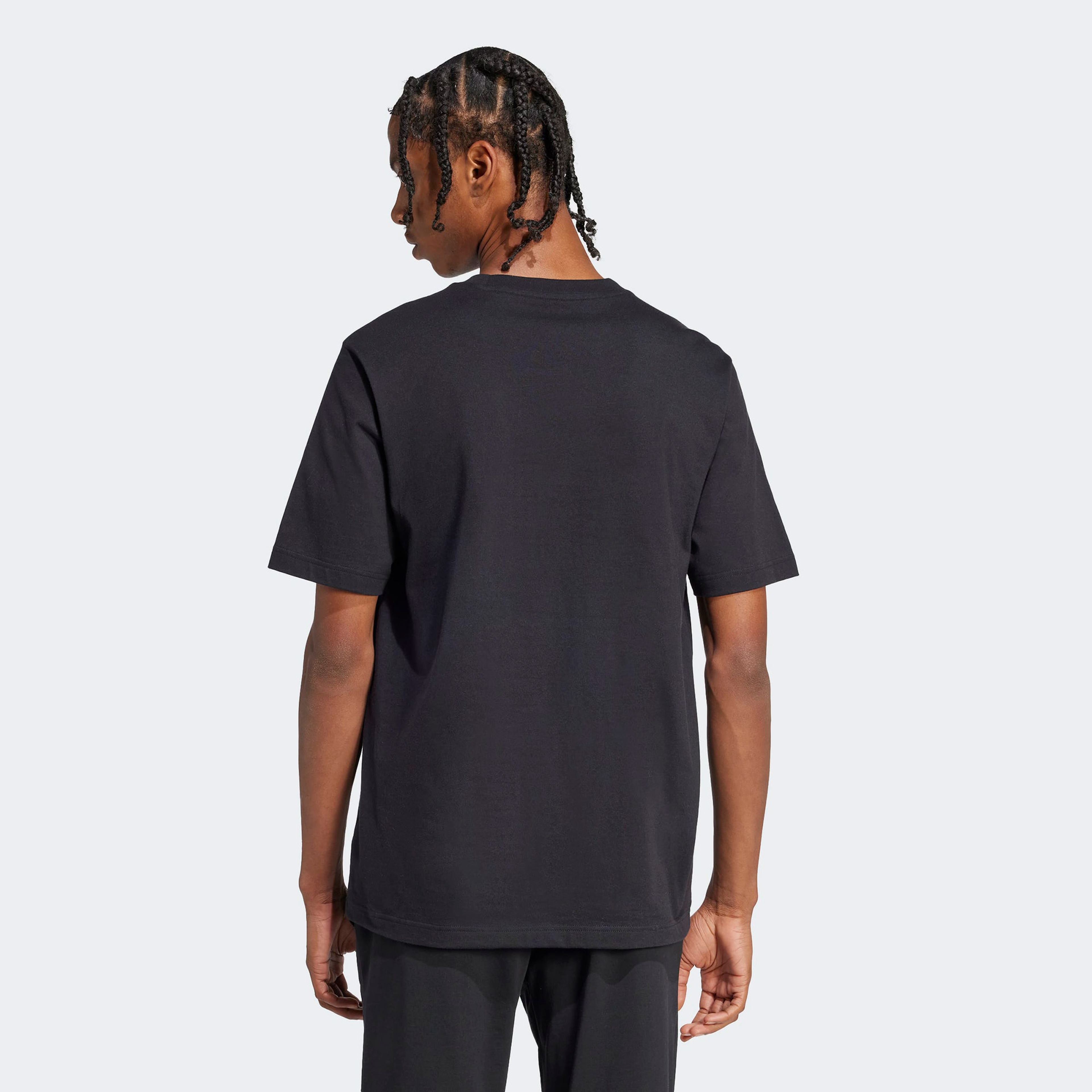 adidas Slide Erkek Siyah T-Shirt