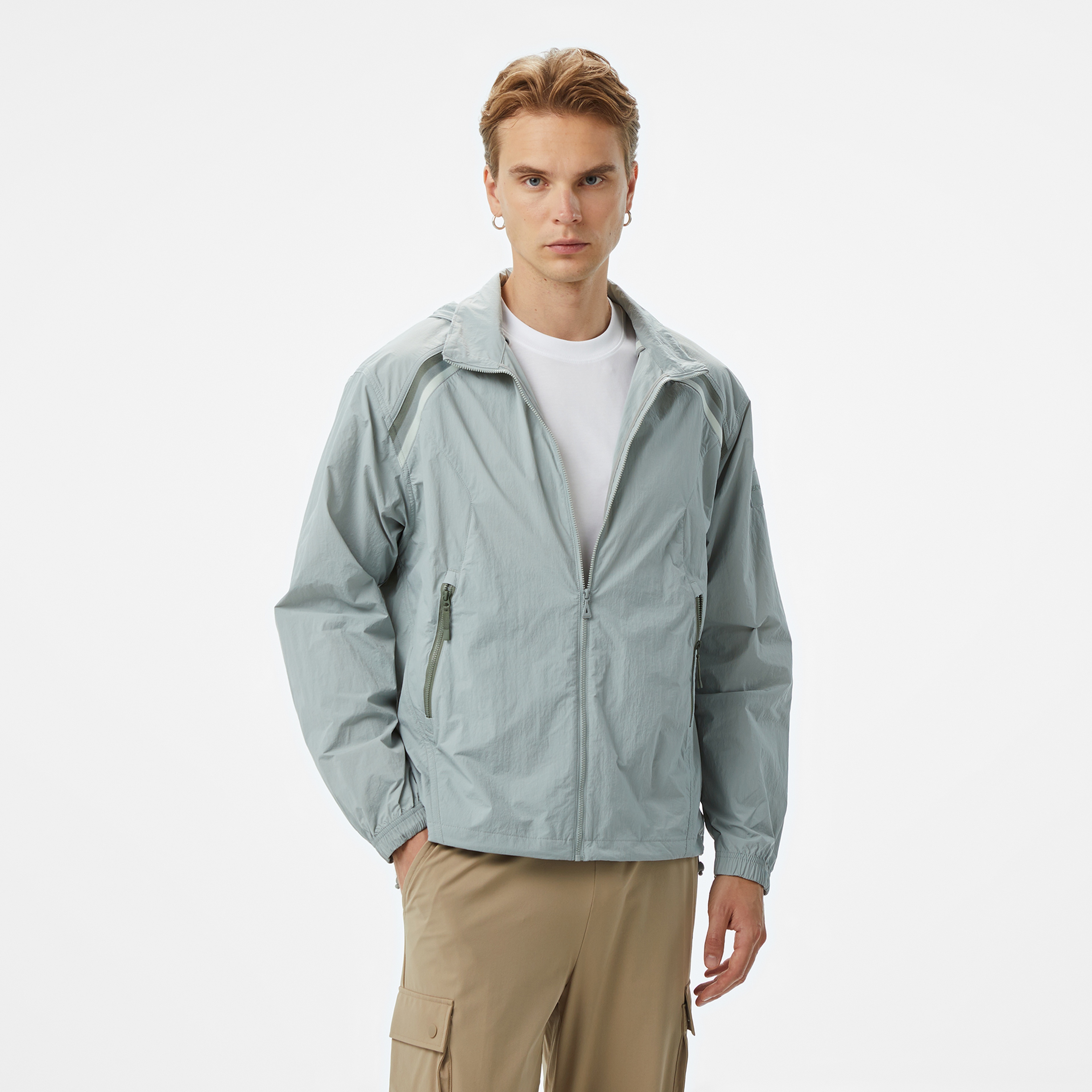 Anta Sports Erkek Yeşil Eşofman Üstü