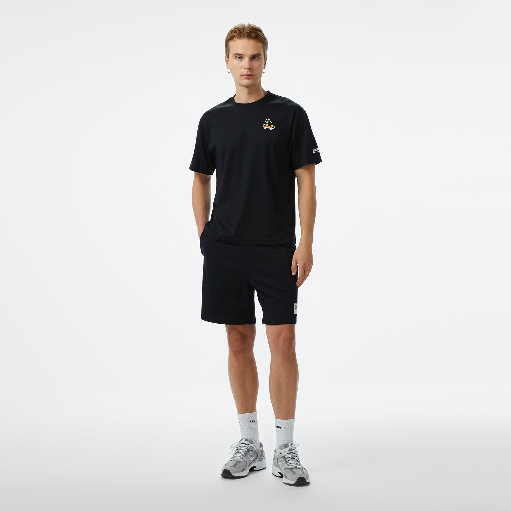 Anta Sports Erkek Siyah T-Shirt