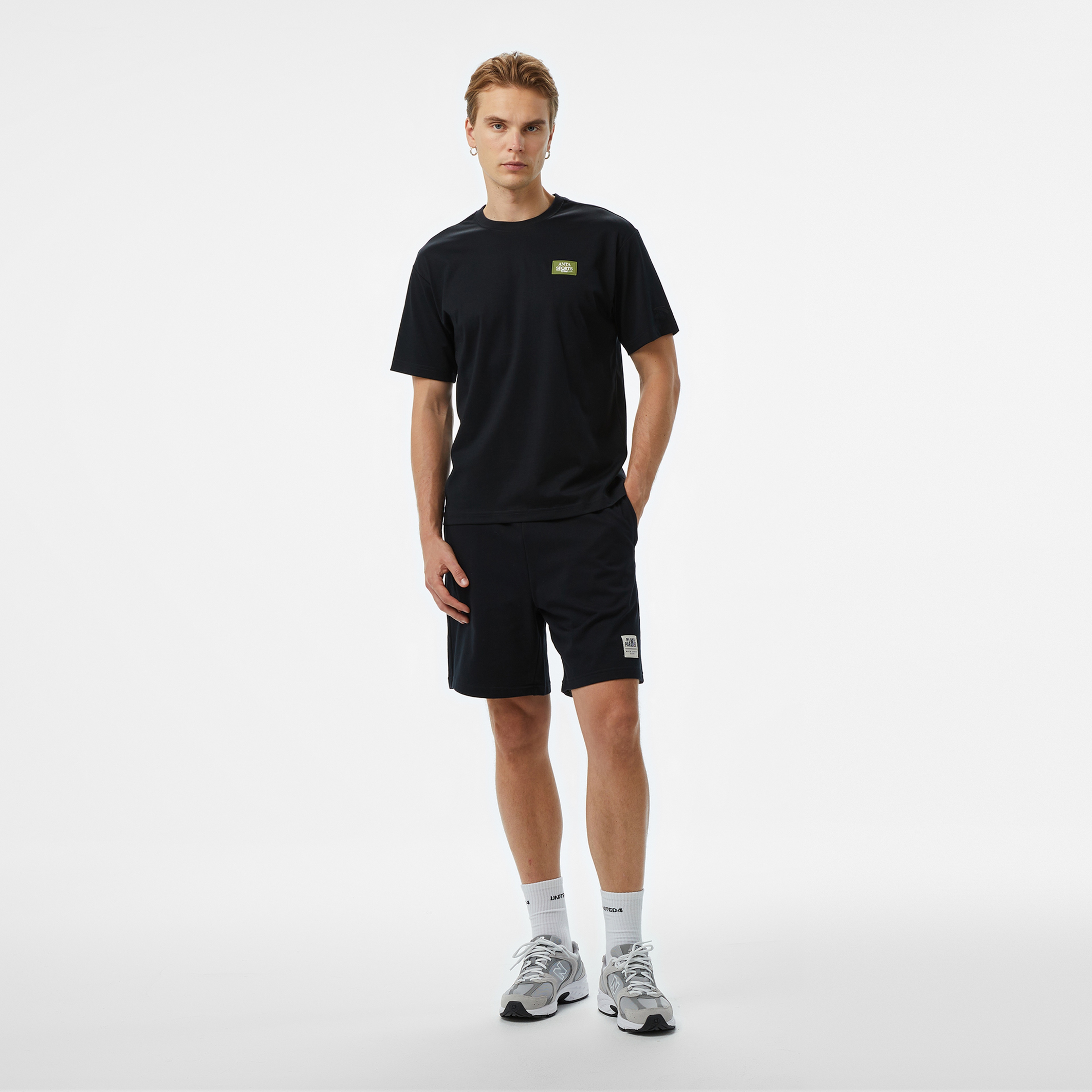 Anta Sports Erkek Siyah T-Shirt