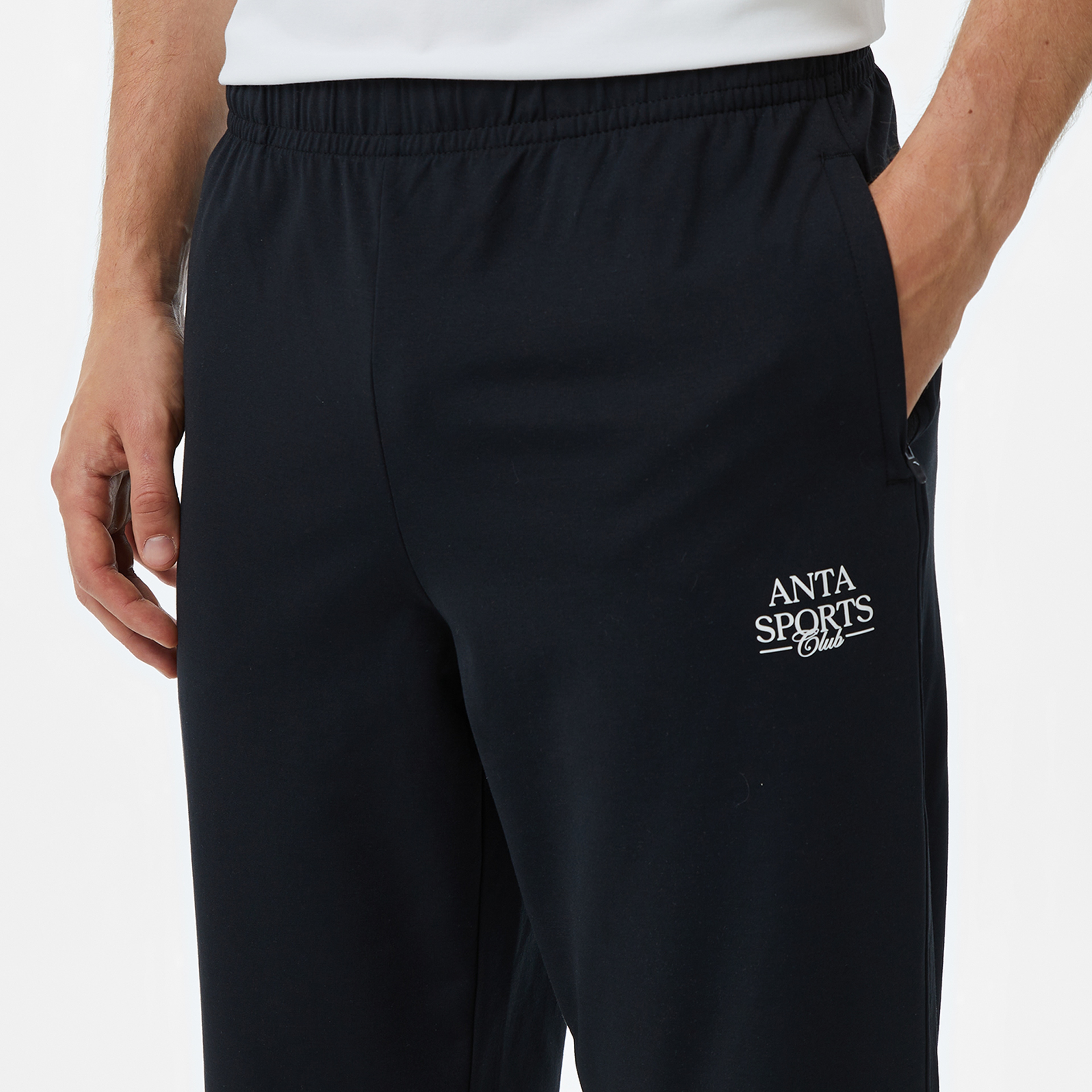 Anta Sports Erkek Siyah Eşofman Altı