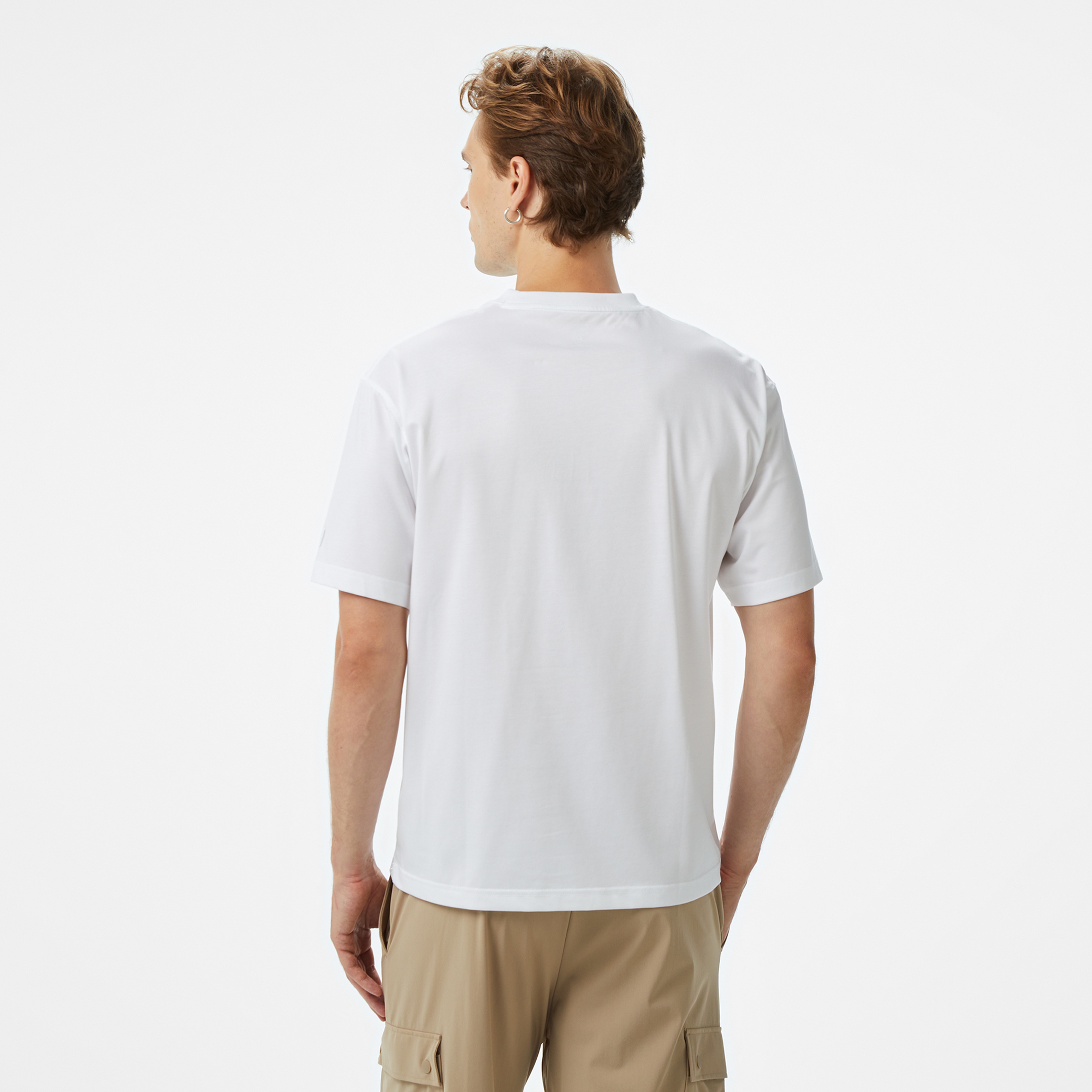 Anta Sports Erkek Beyaz T-Shirt