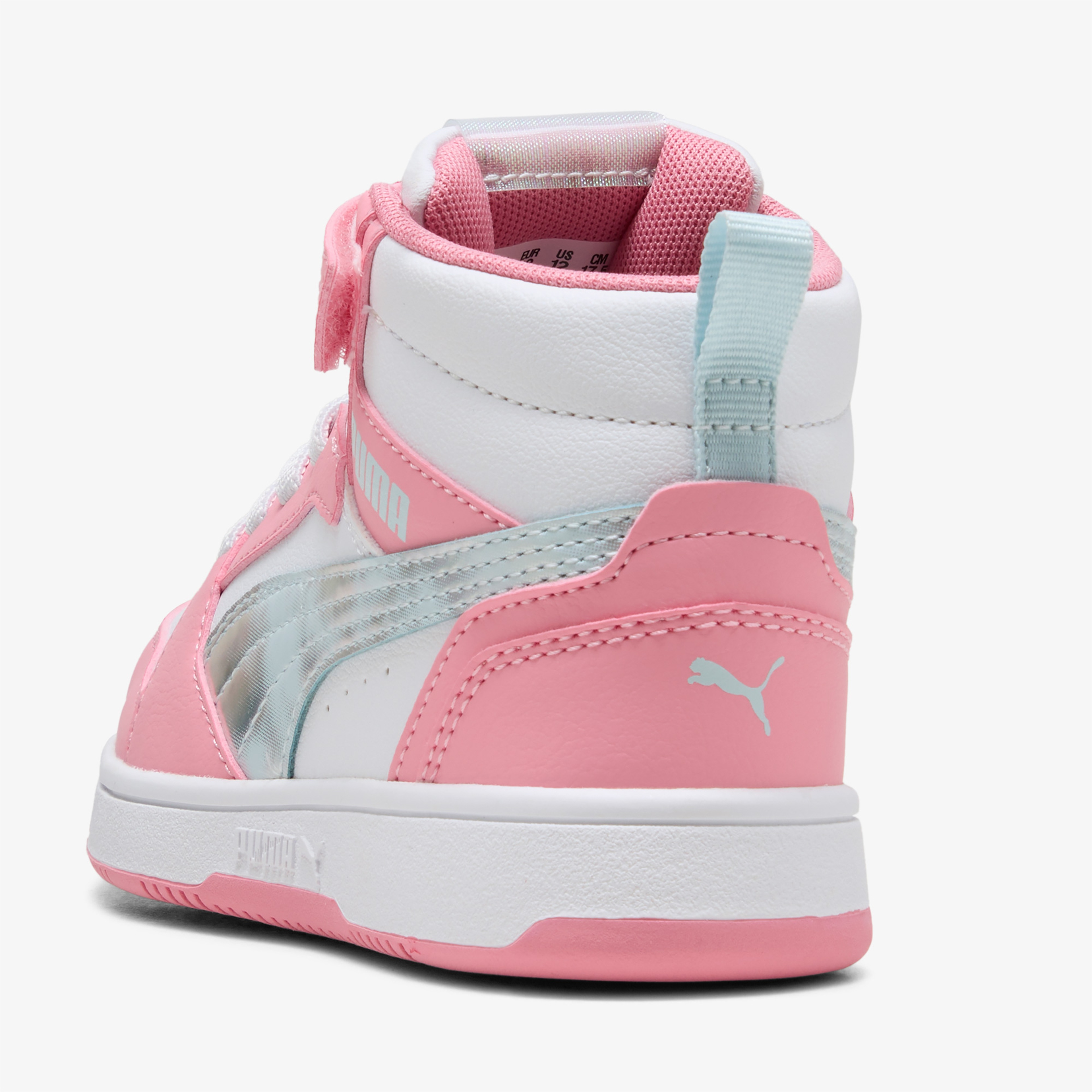 Puma Rebound V6 Mid Space Belle Çocuk Pembe Spor Ayakkabı