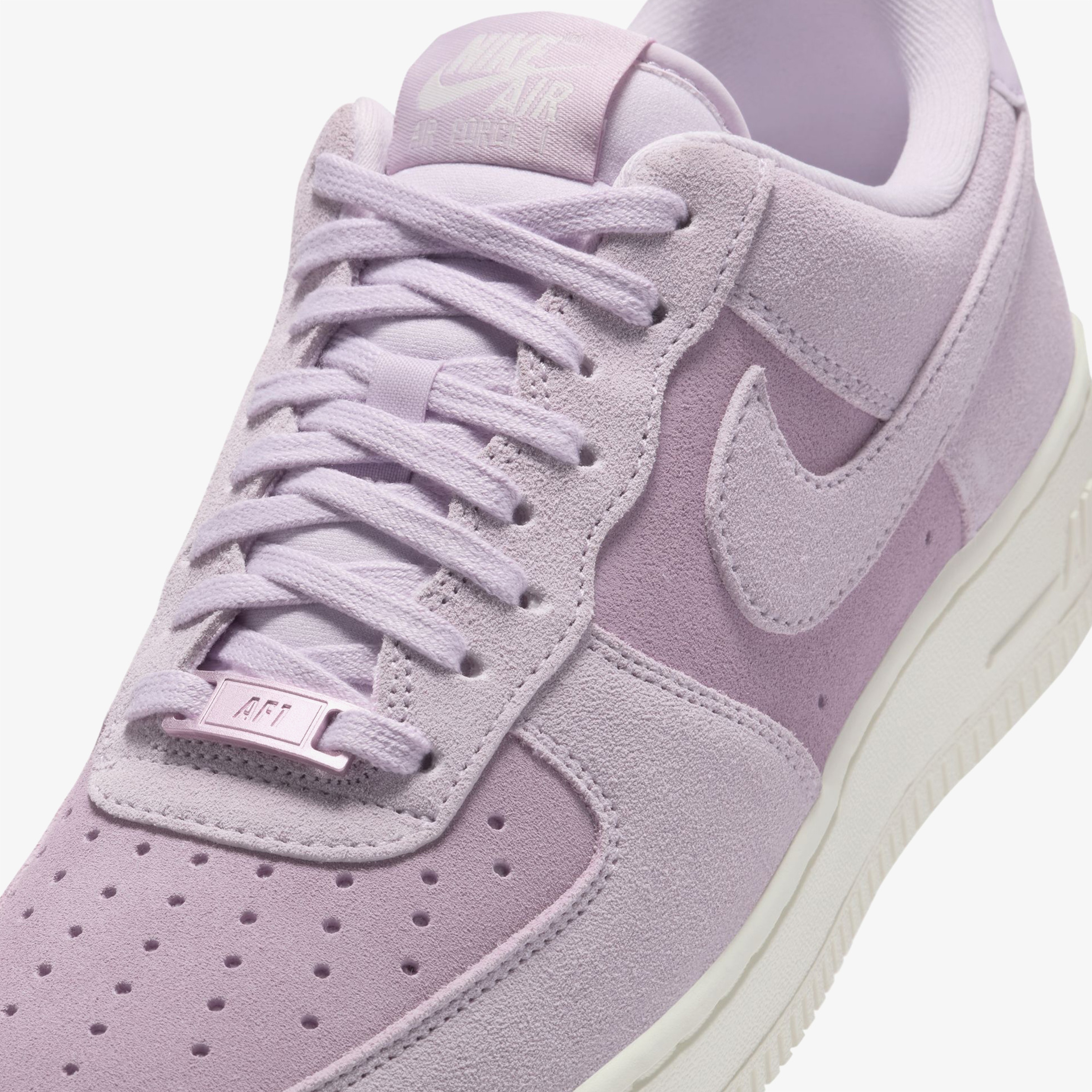 Nike Air Force 1 '07 Low 'Doll Sail Suede' Kadın Mor Sneaker