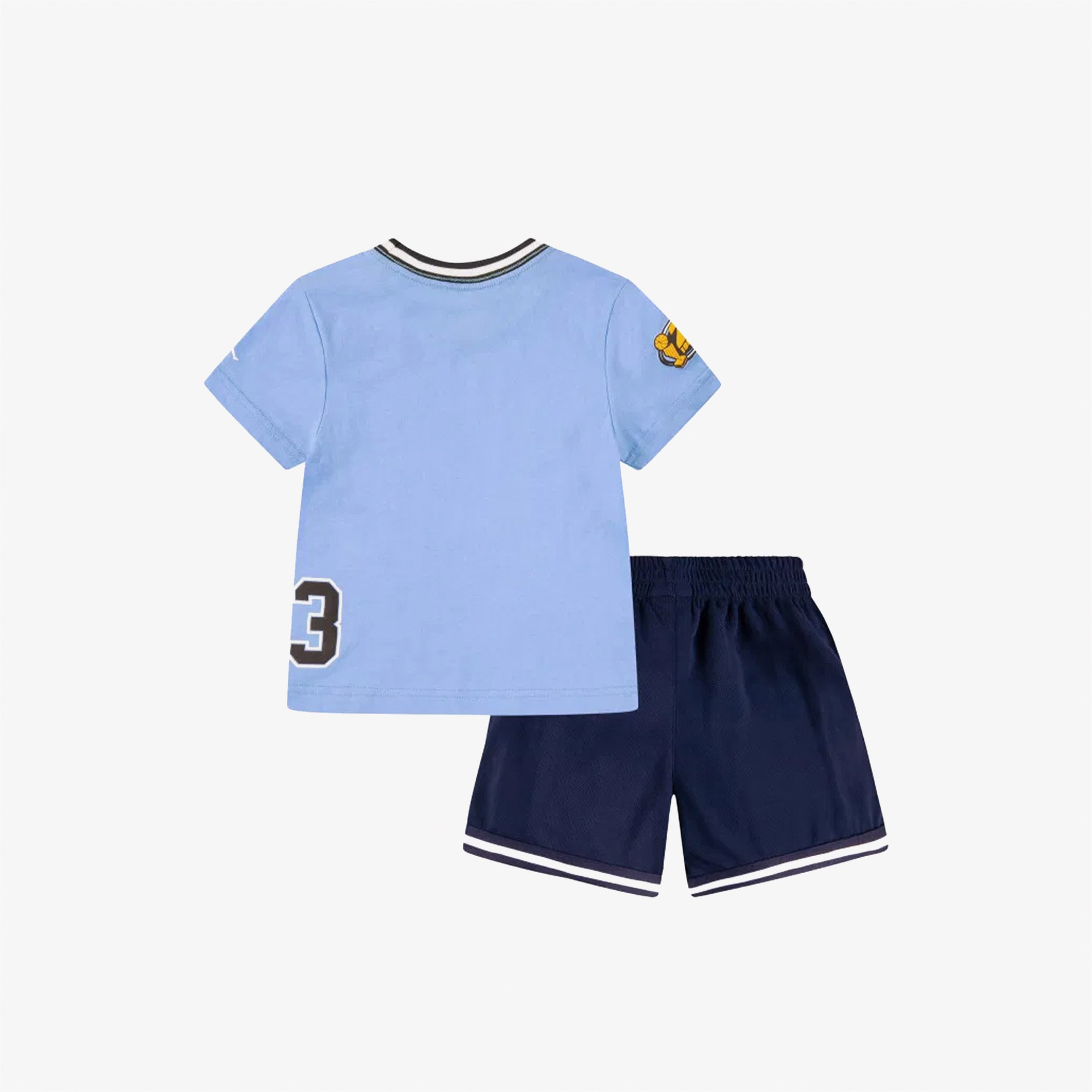 Jordan Play Off Bebek Mavi Şort Takımı