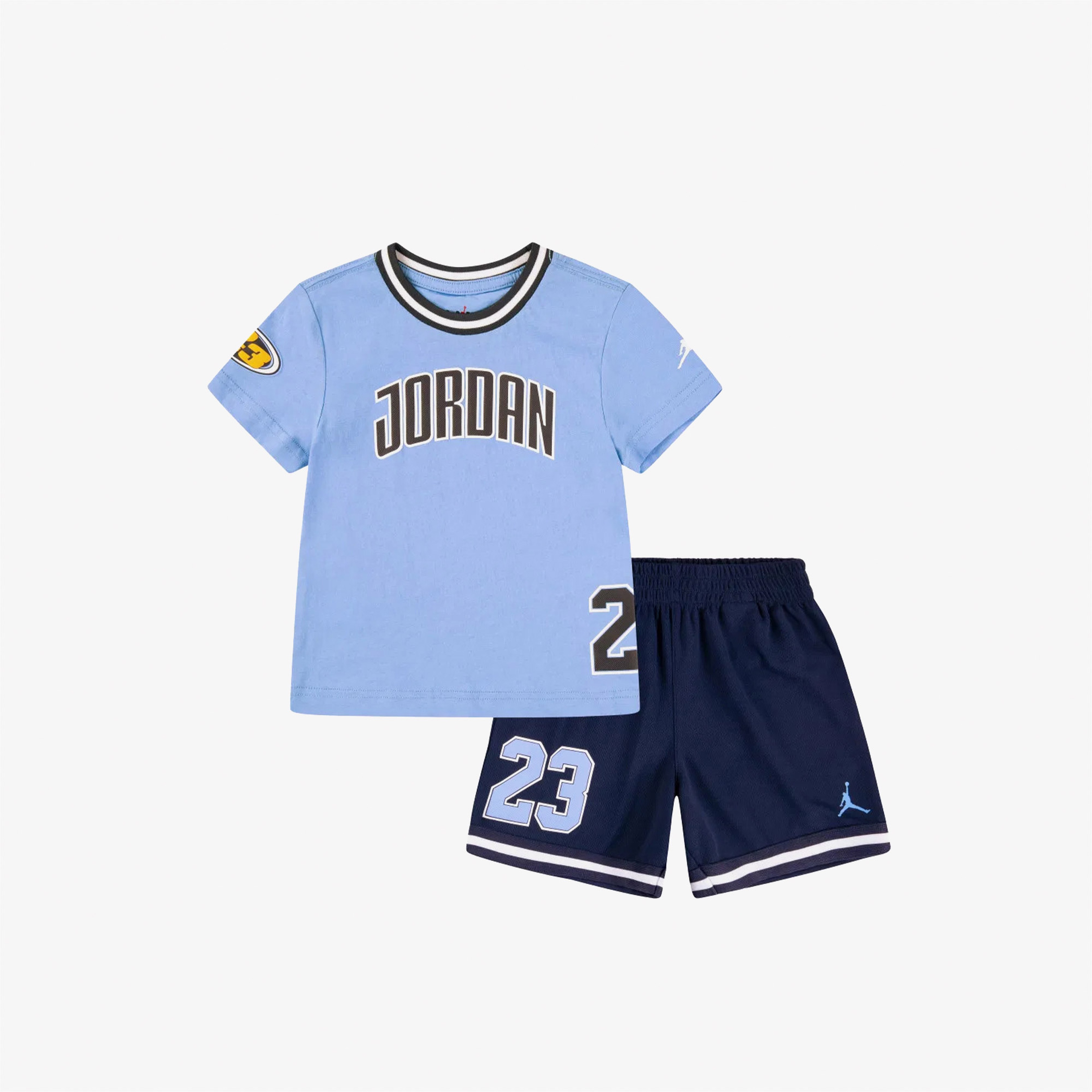 Jordan Play Off Bebek Mavi Şort Takımı