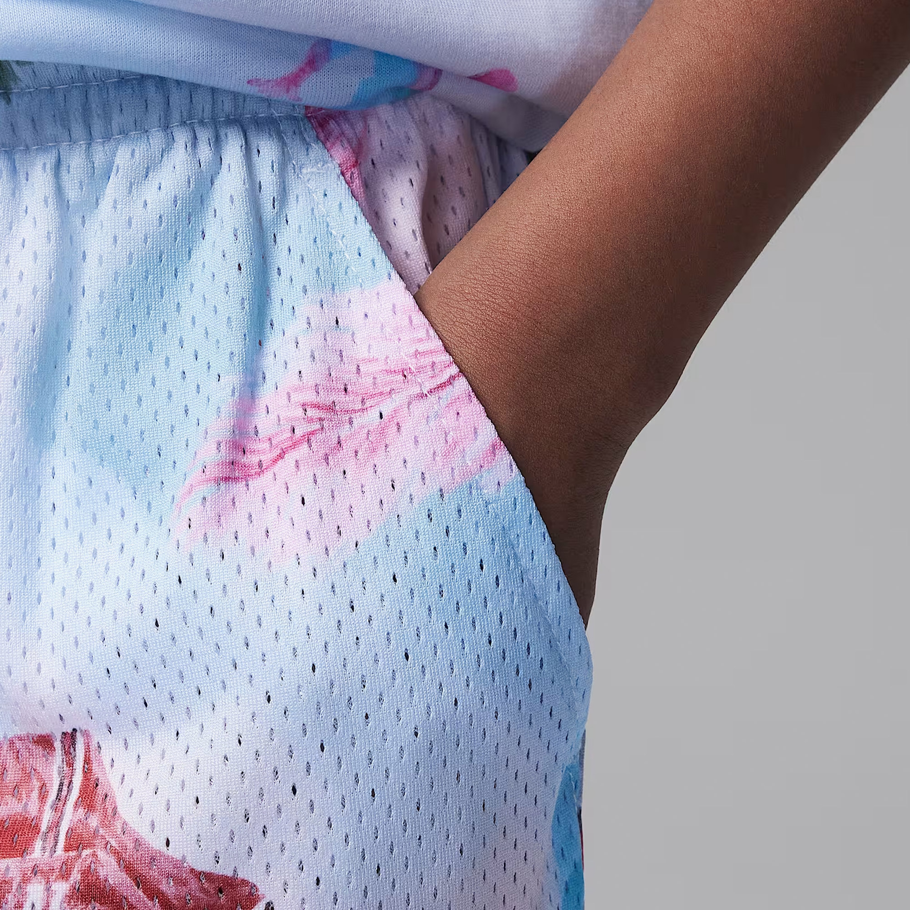 Jordan Dri Fit Essentials Summer Pack Printed Çocuk Renkli Basketbol Şortu