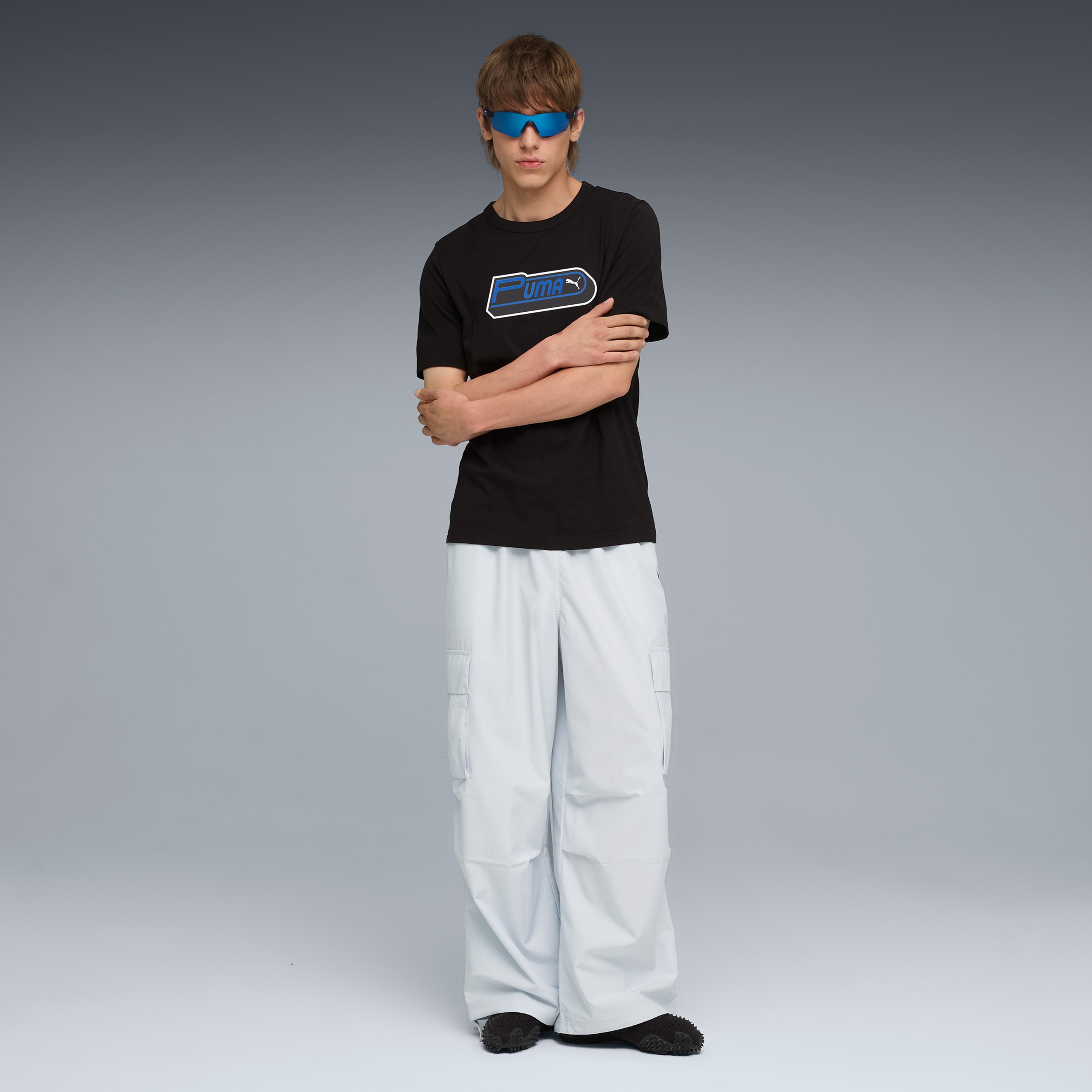 Puma Future Archive Graphic Unisex Siyah T-Shirt