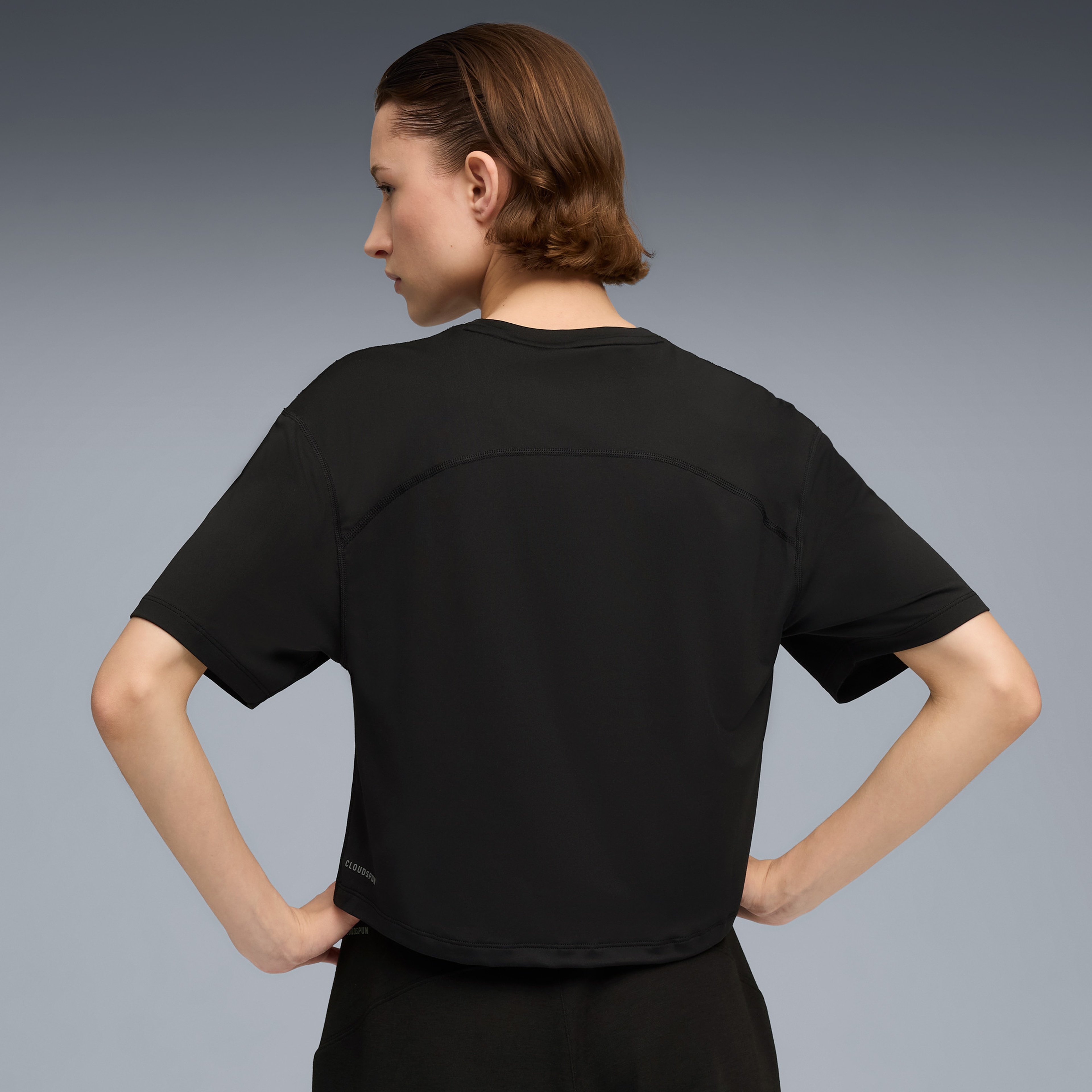 Puma Cloudspun Kadın Siyah T-Shirt