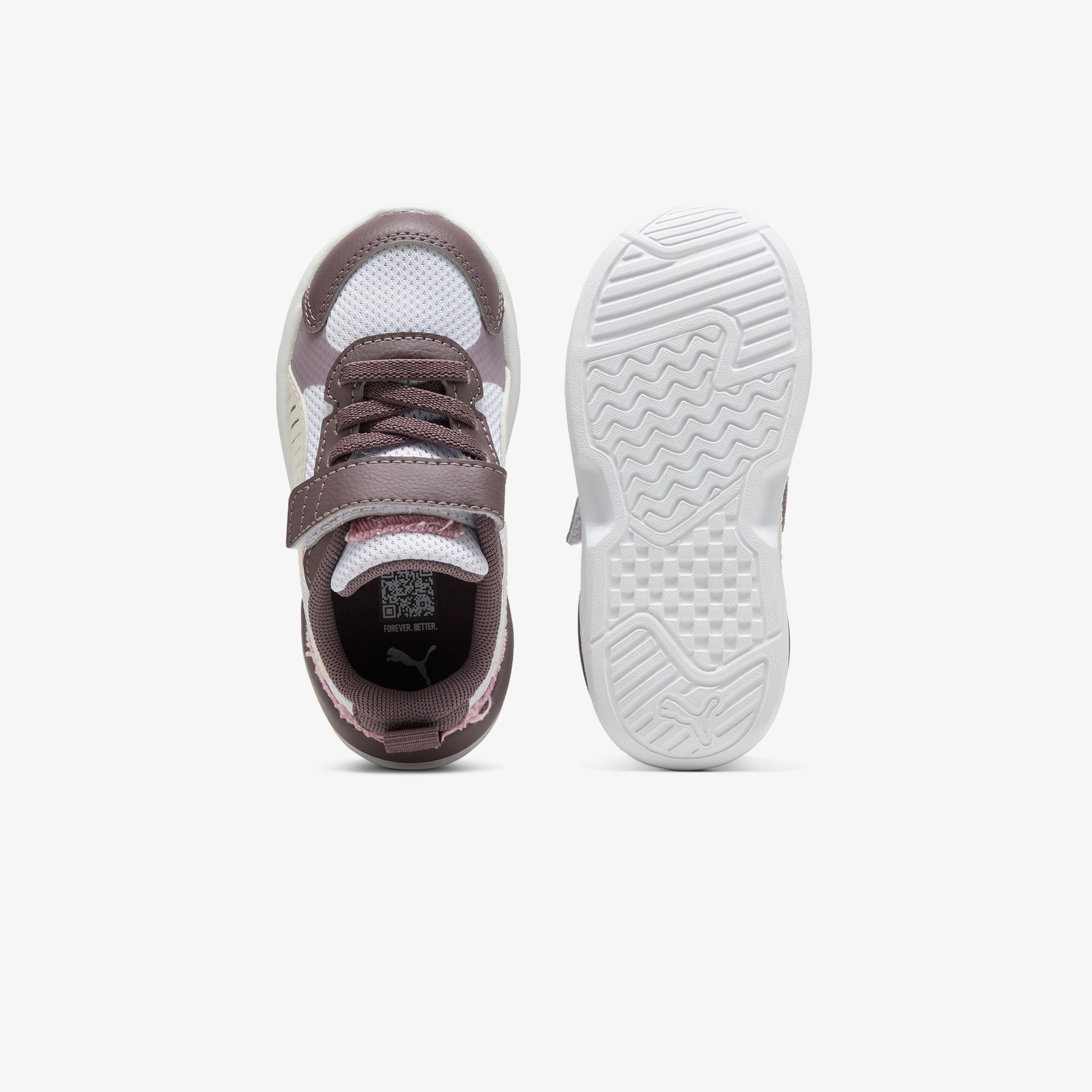 Puma X-Ray 3 LT Mid 90s Bebek Beyaz Spor Ayakkabı