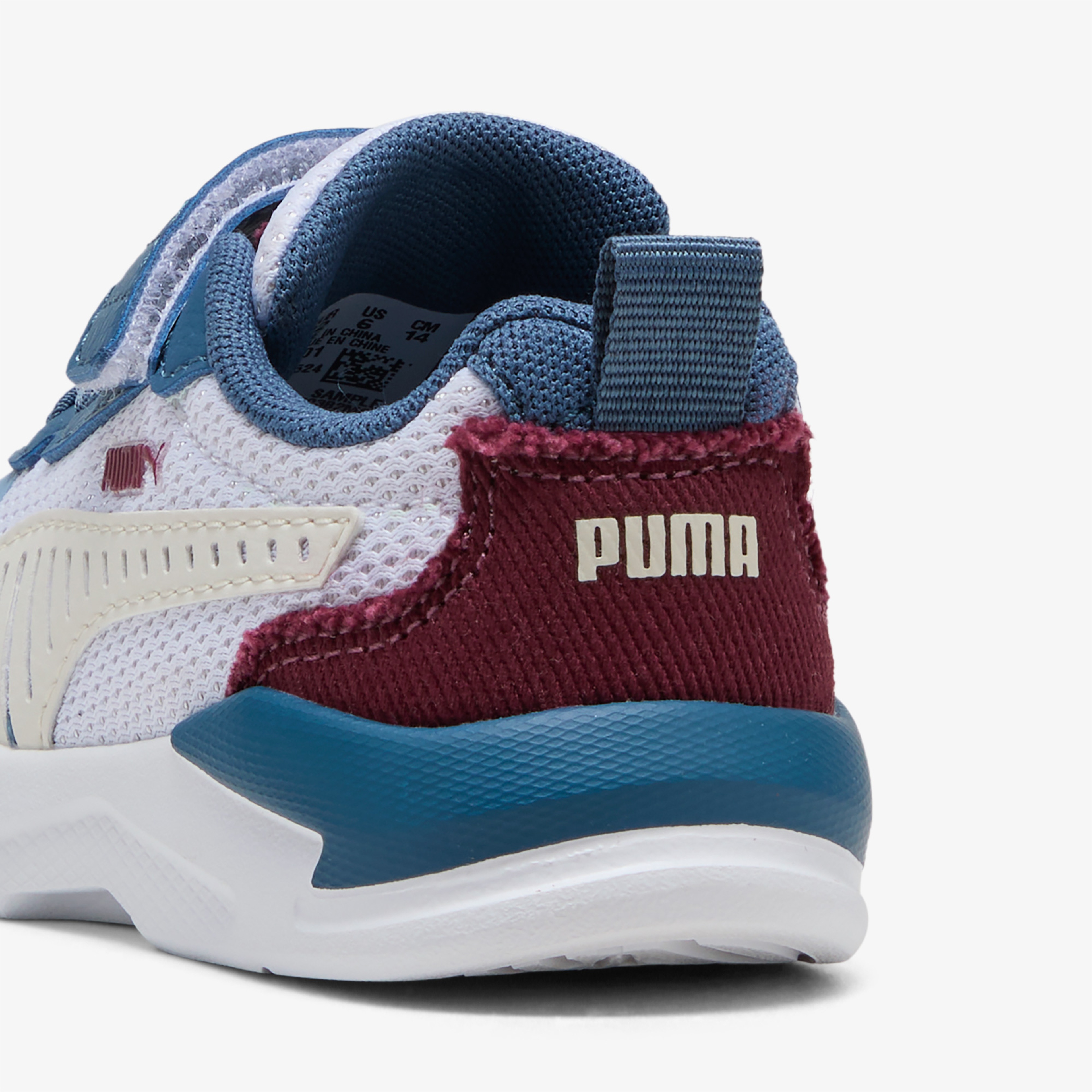 Puma X-Ray 3 LT Mid 90s Bebek Gri Spor Ayakkabı