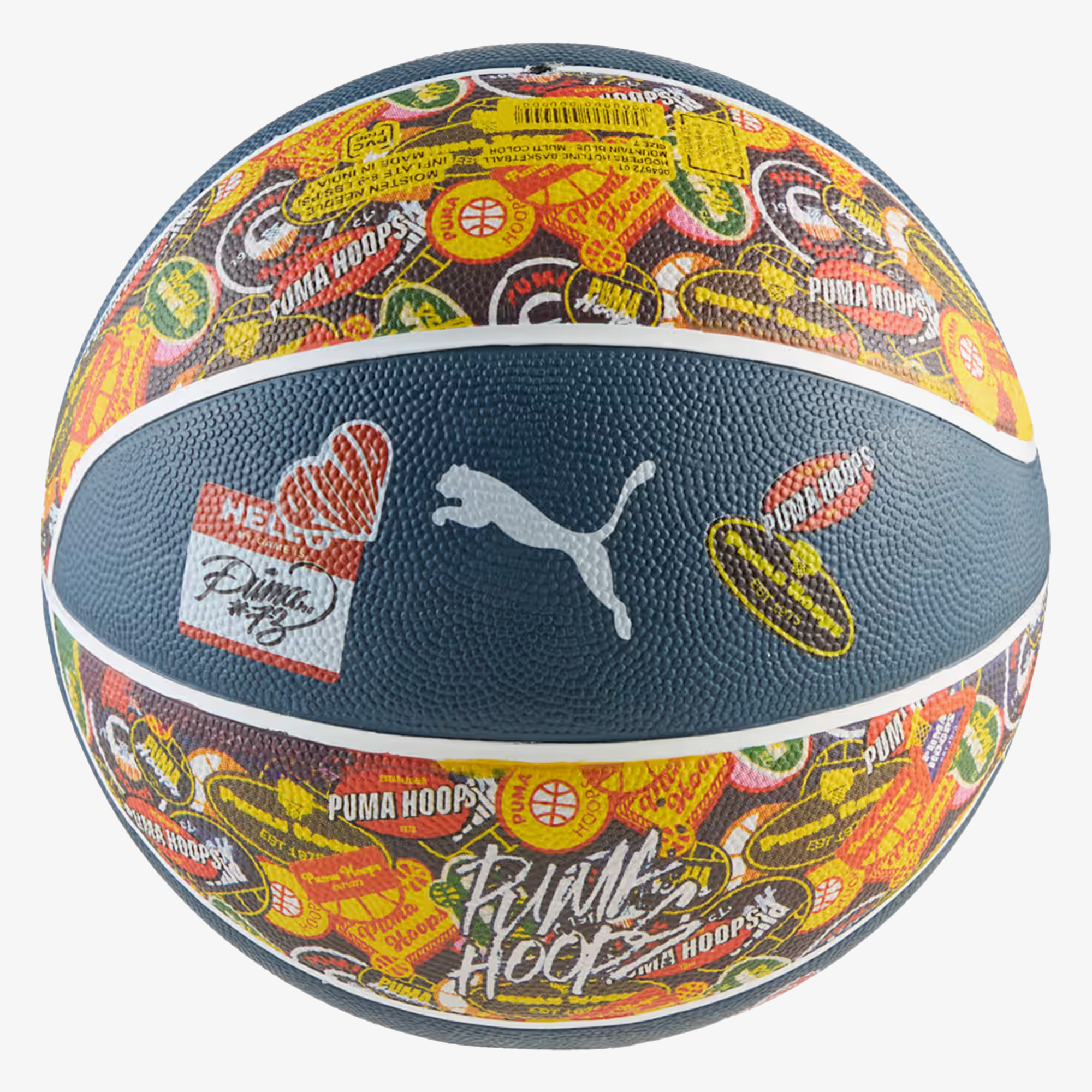 Puma Hoopers Hotline Unisex Renkli Basketbol Topu