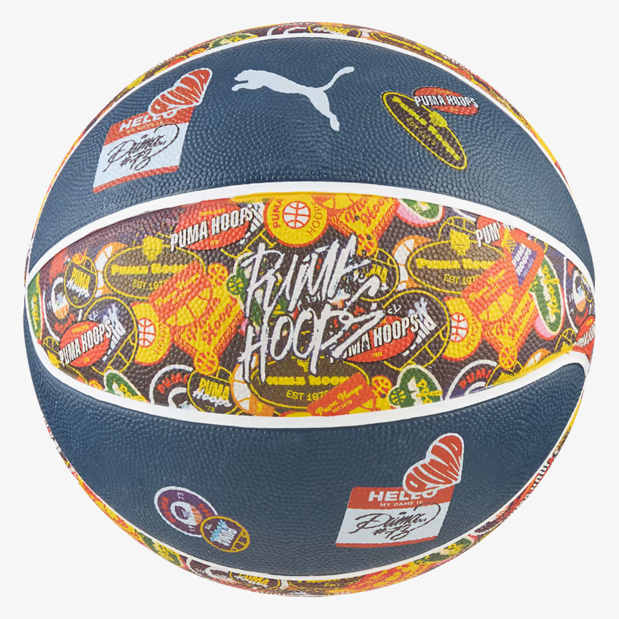 Puma Hoopers Hotline Unisex Renkli Basketbol Topu