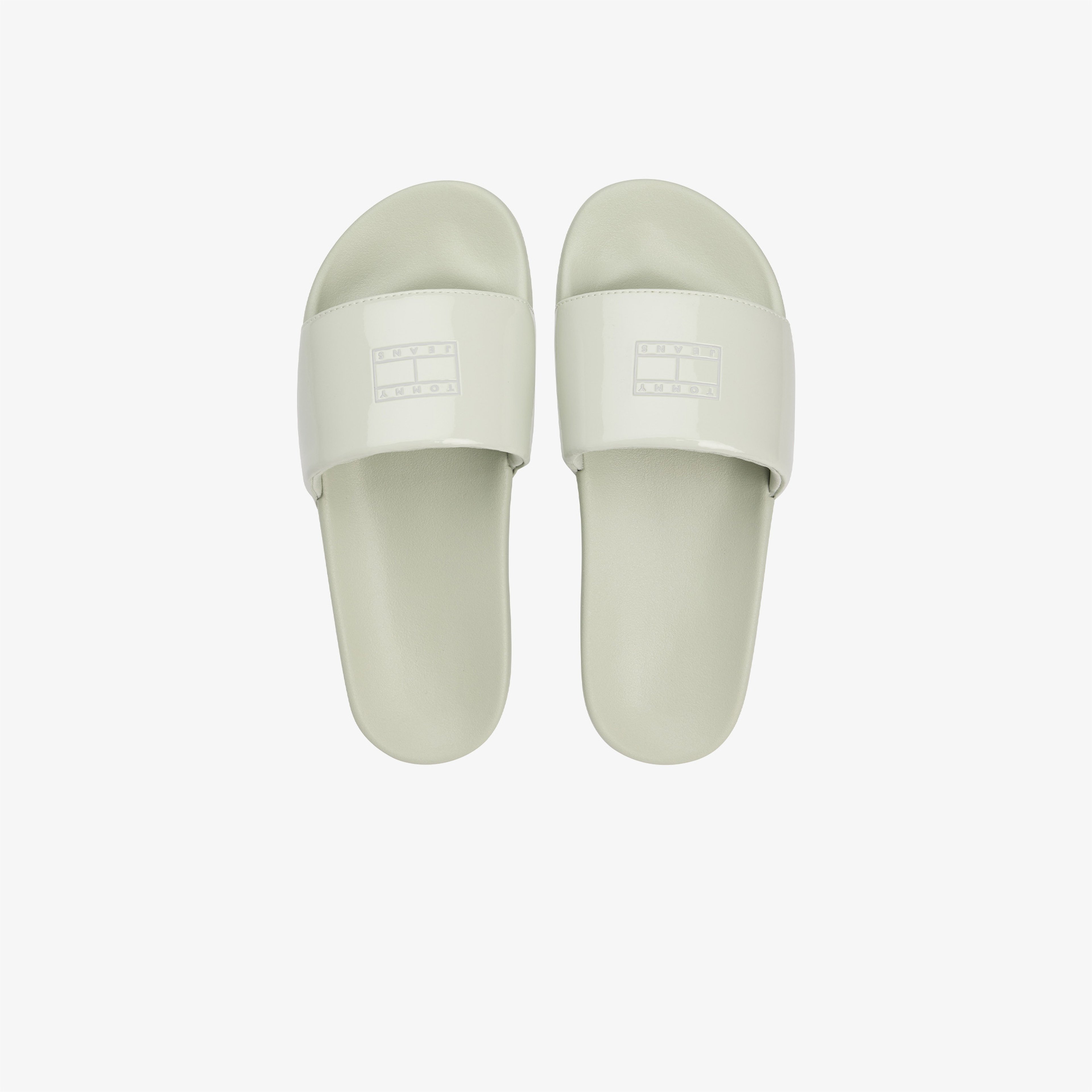 Tommy Jeans Flag Kadın Yeşil Terlik