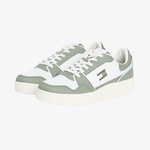 Tommy Jeans Retro Basket Erkek Yeşil Spor Ayakkabı